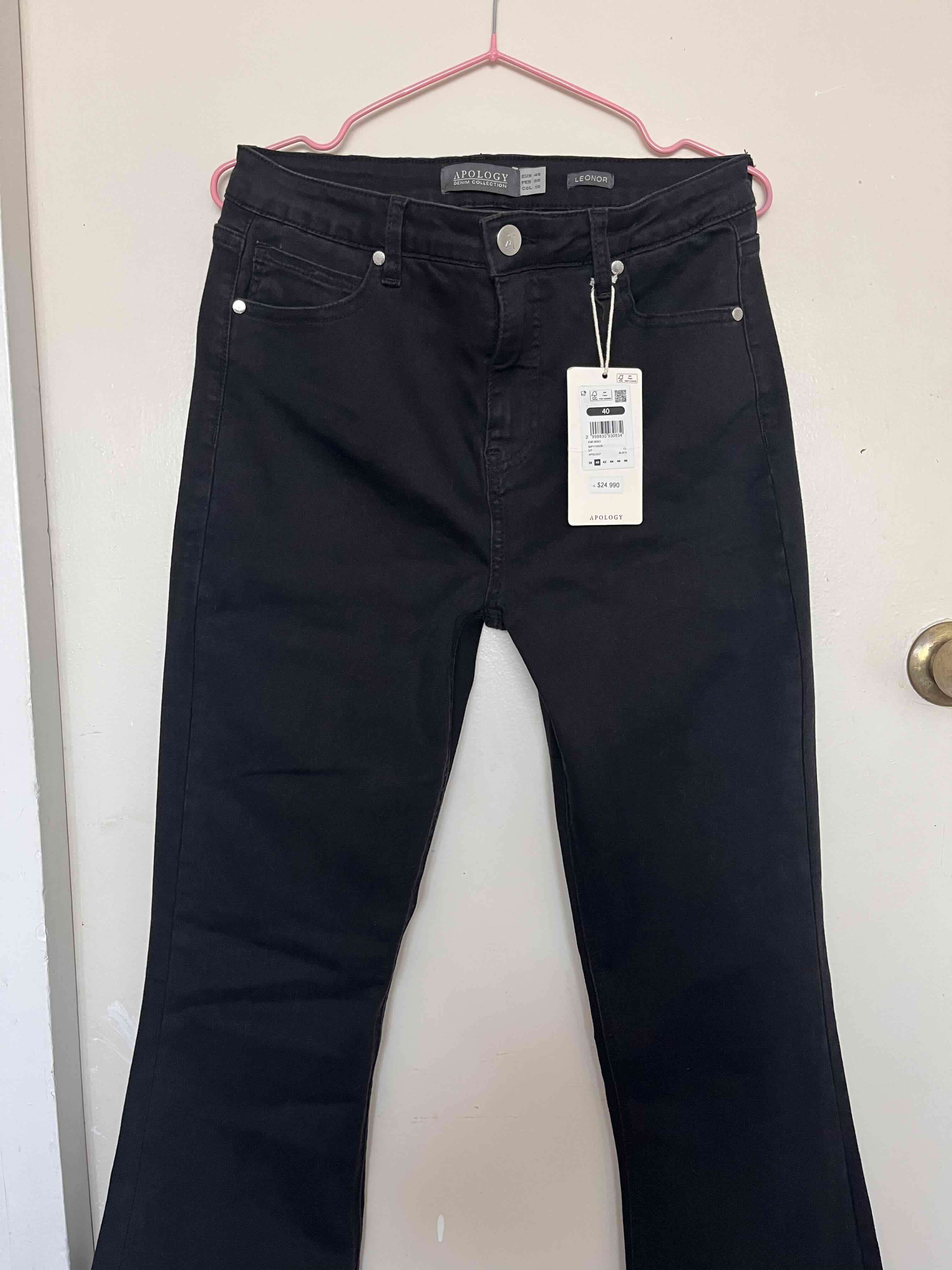 Jeans negros Flare Apology - miniatura 1