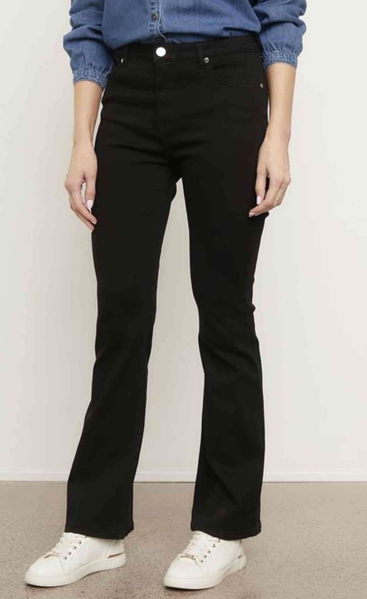 Jeans negros Flare Apology - miniatura 3