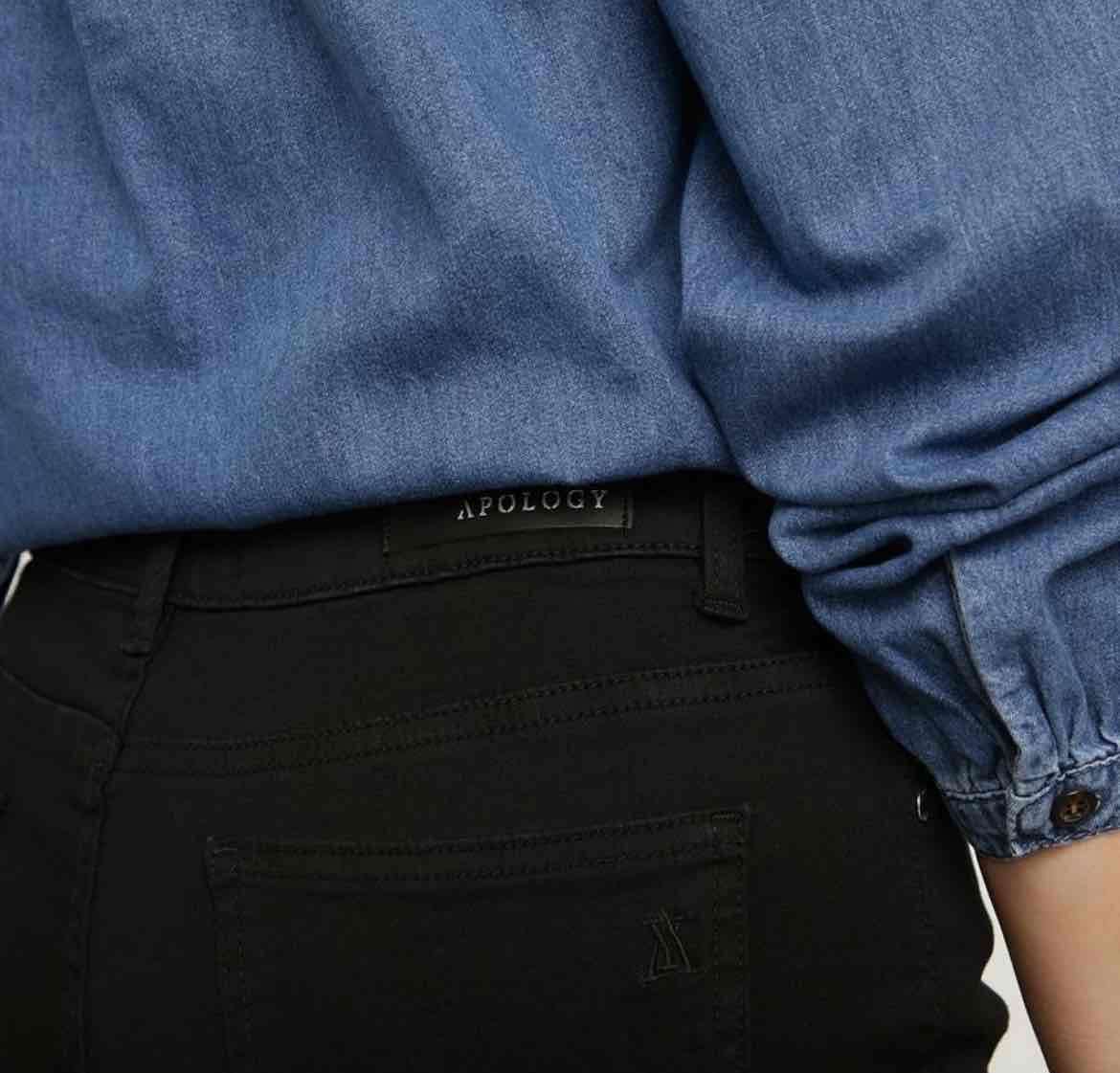 Jeans negros Flare Apology - miniatura 5