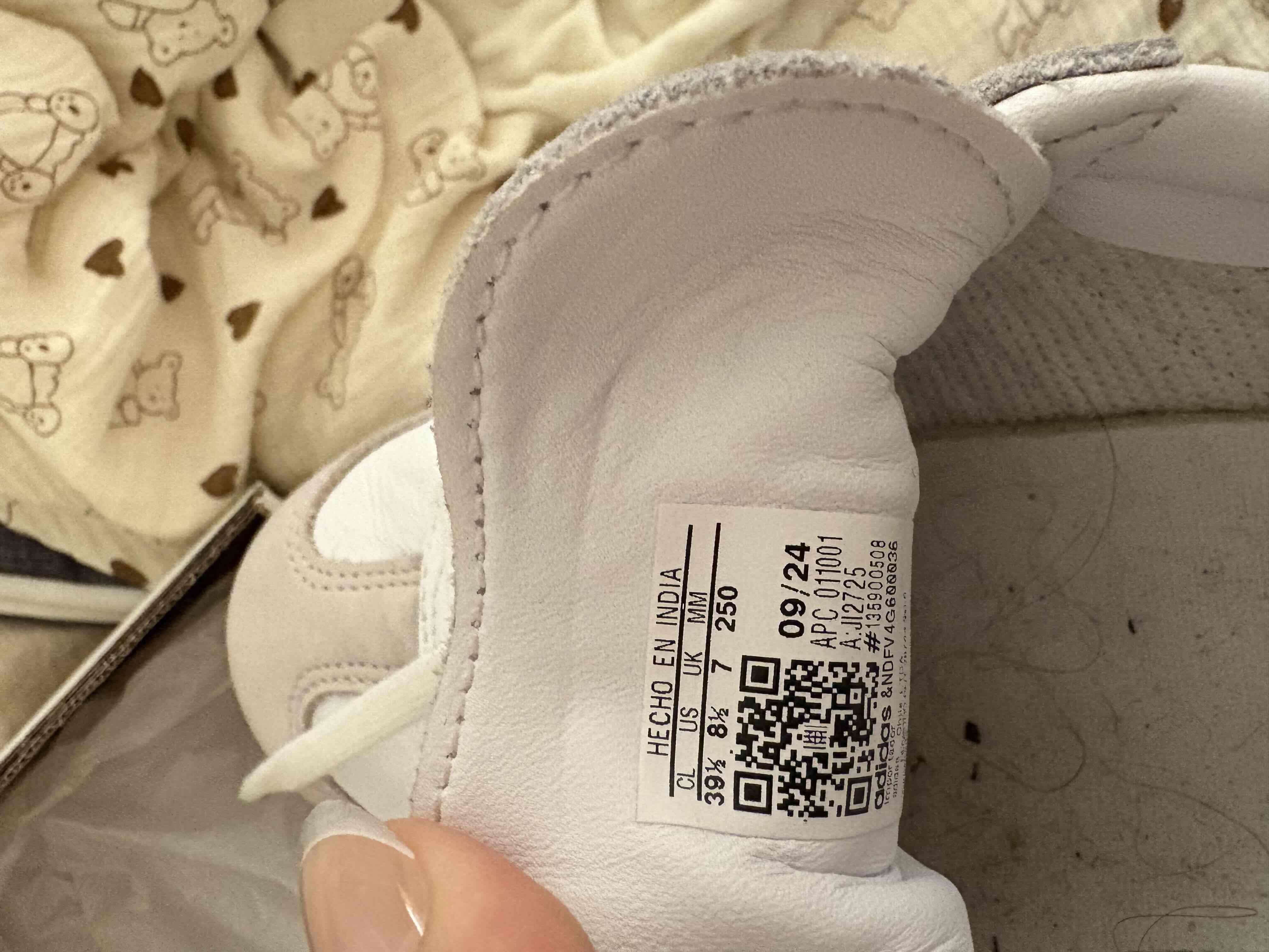 Zapatilla Adidas Samba Blancas/Plata - miniatura 3