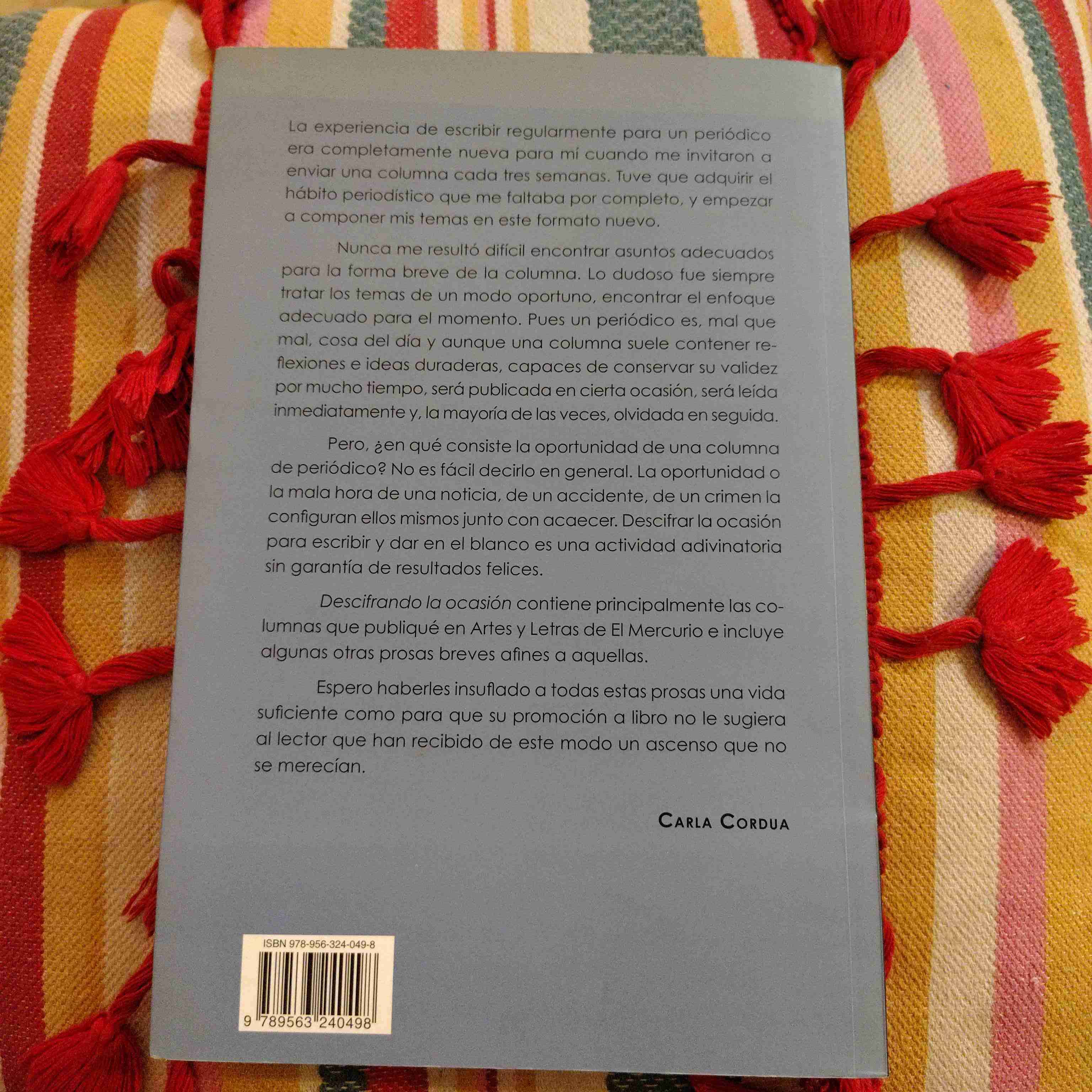 Libro 'Descifrando la ocasión' - miniatura 2