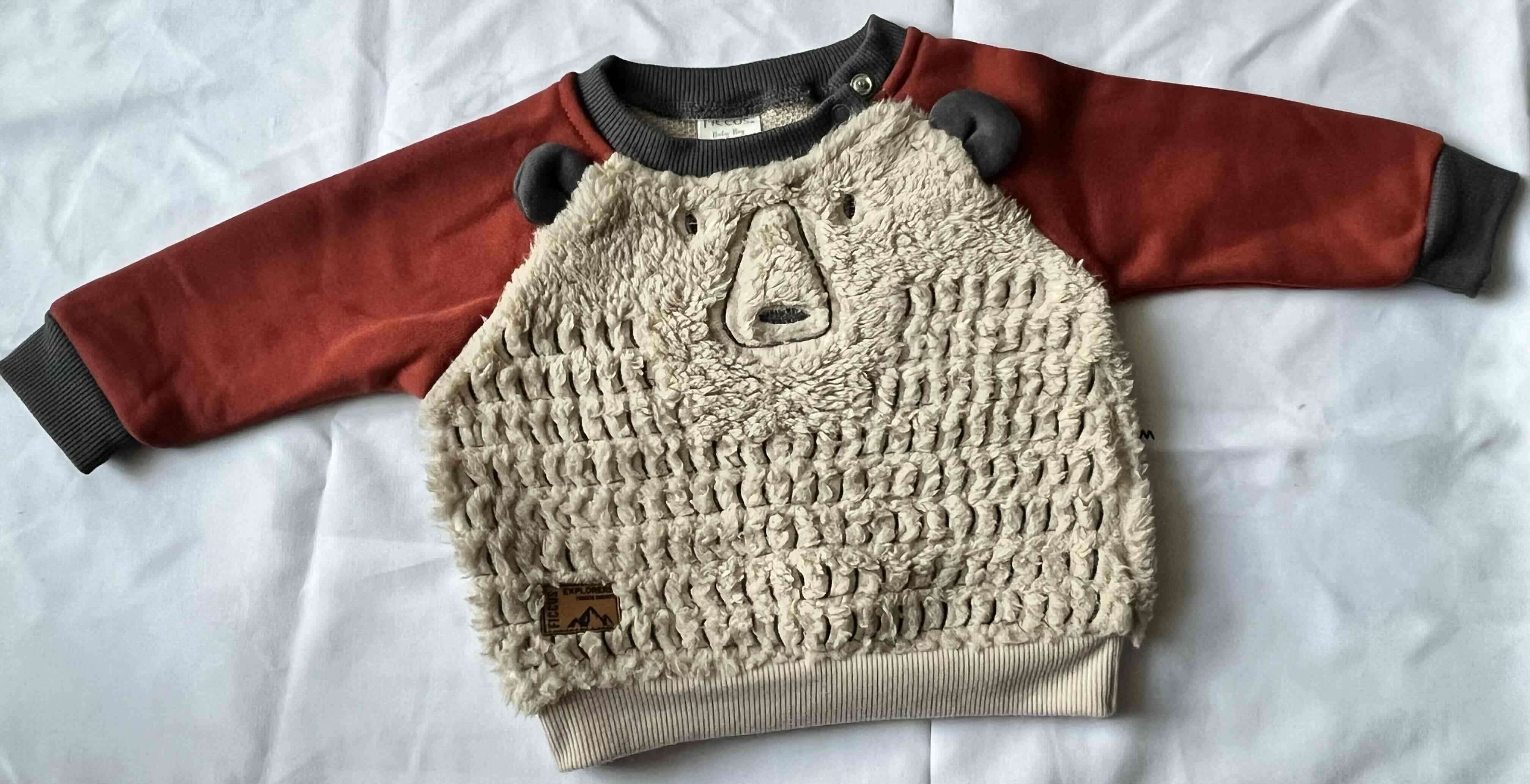 Polerón infantil con diseño de oso - miniatura 1