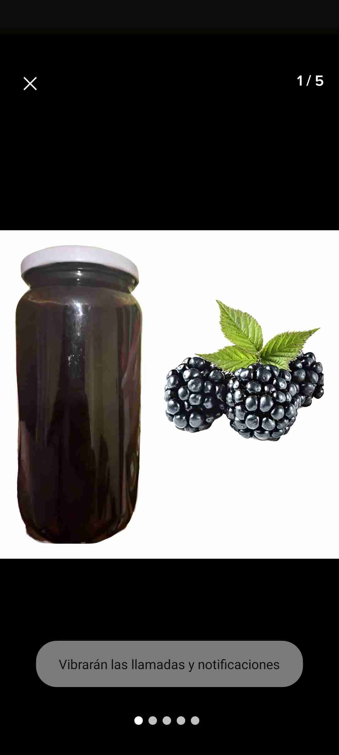 Mermelada de mora casera - miniatura 1