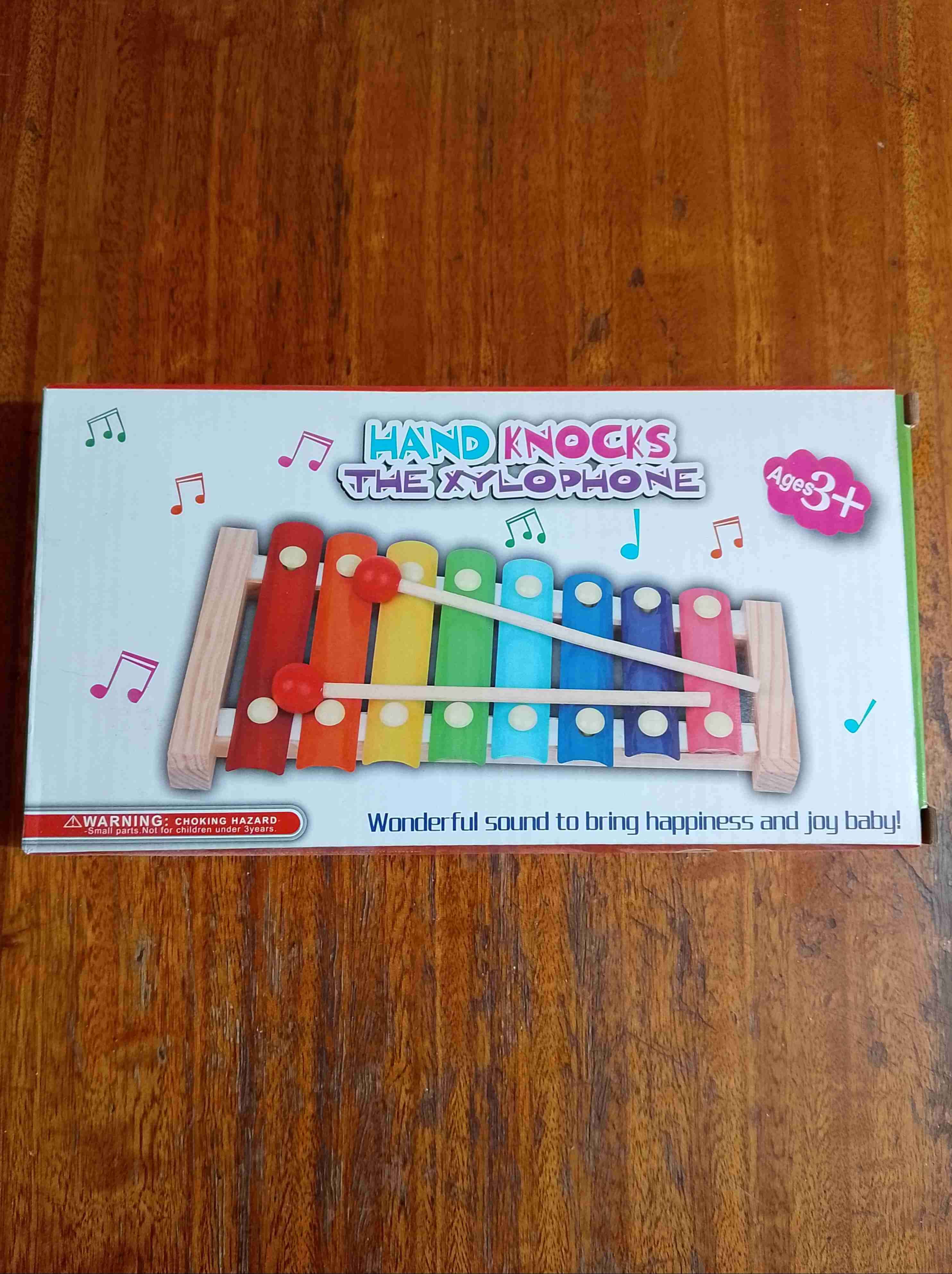 Xilófono infantil multicolor