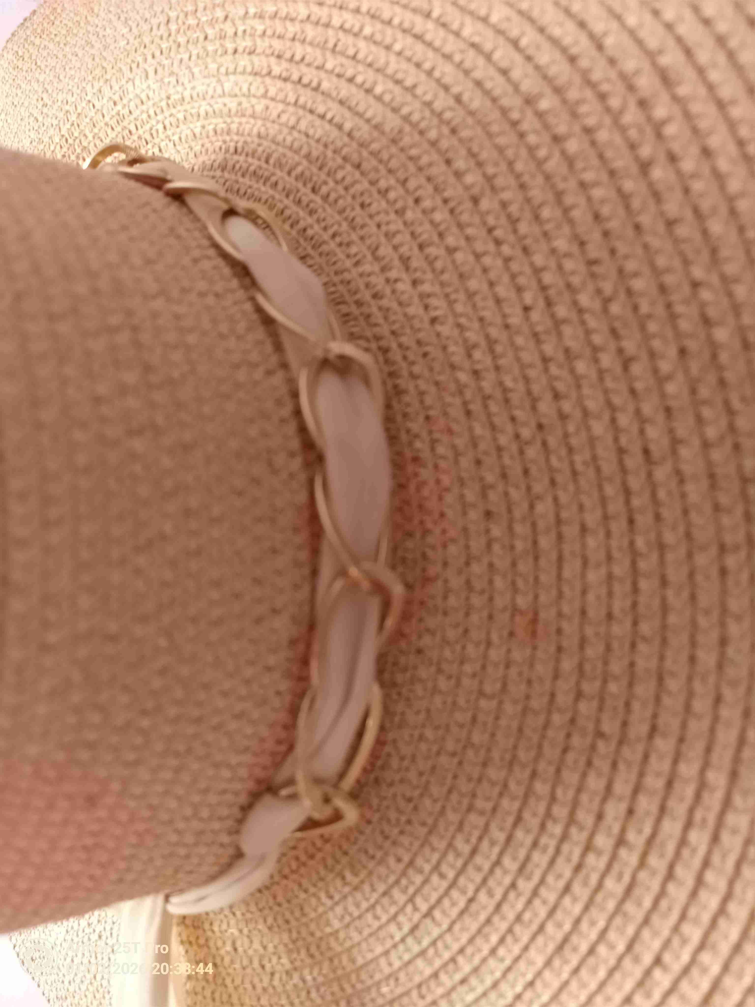 Sombrero de paja con cinta - 2