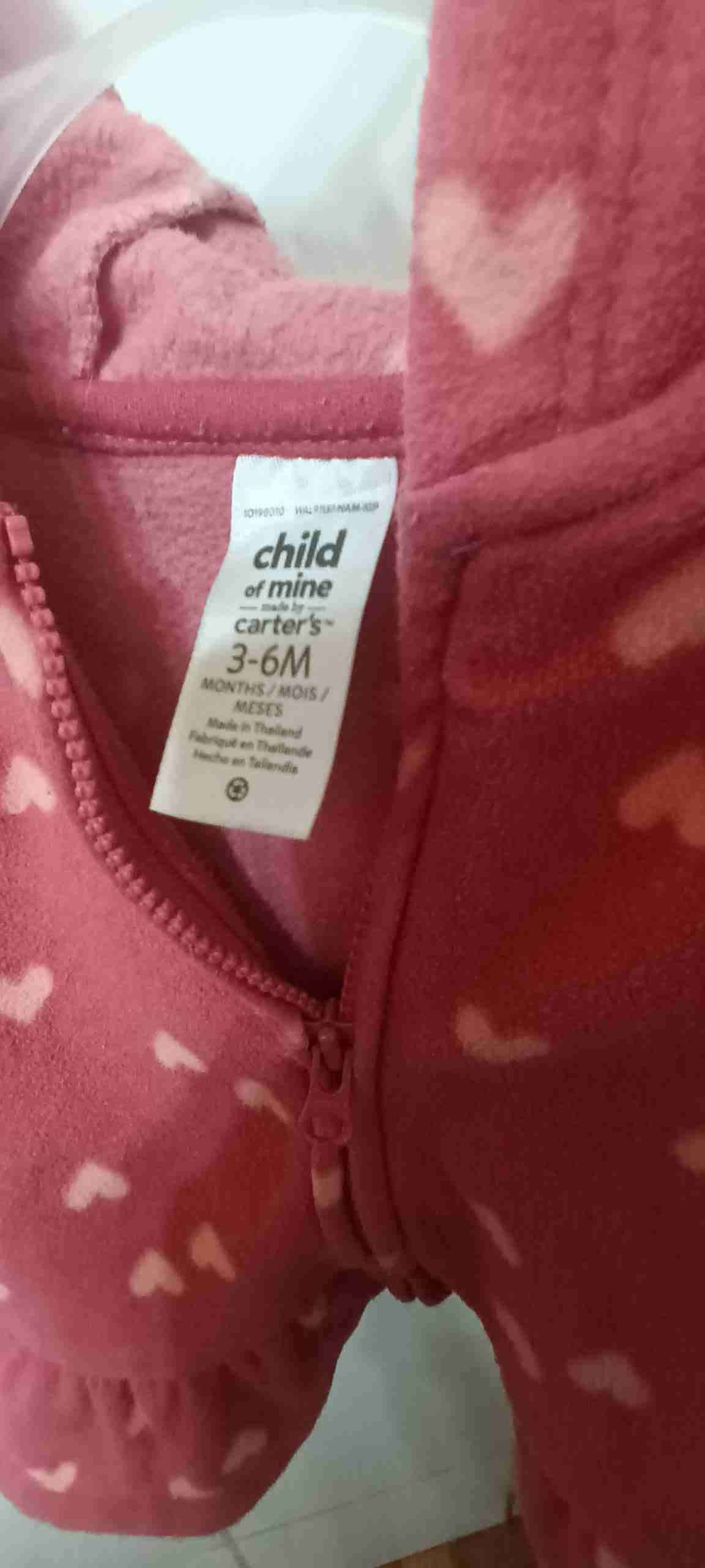Chaqueta rosada para niña 3 - 6 meses - miniatura 2