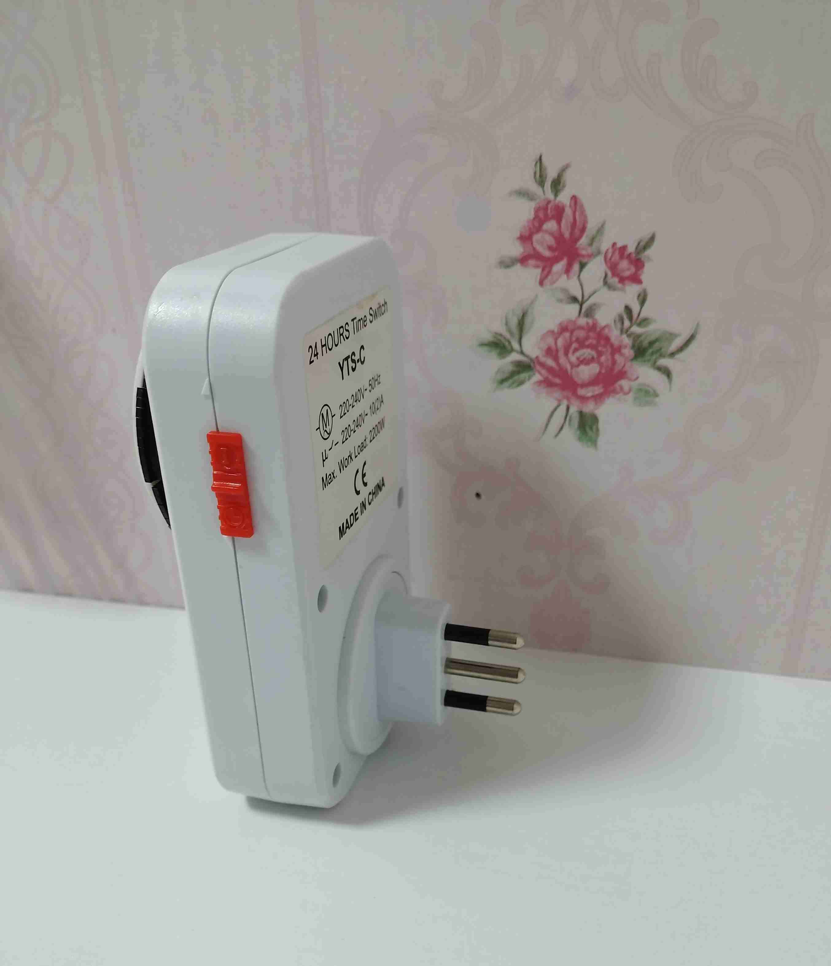 Temporizador eléctrico blanco - miniatura 3