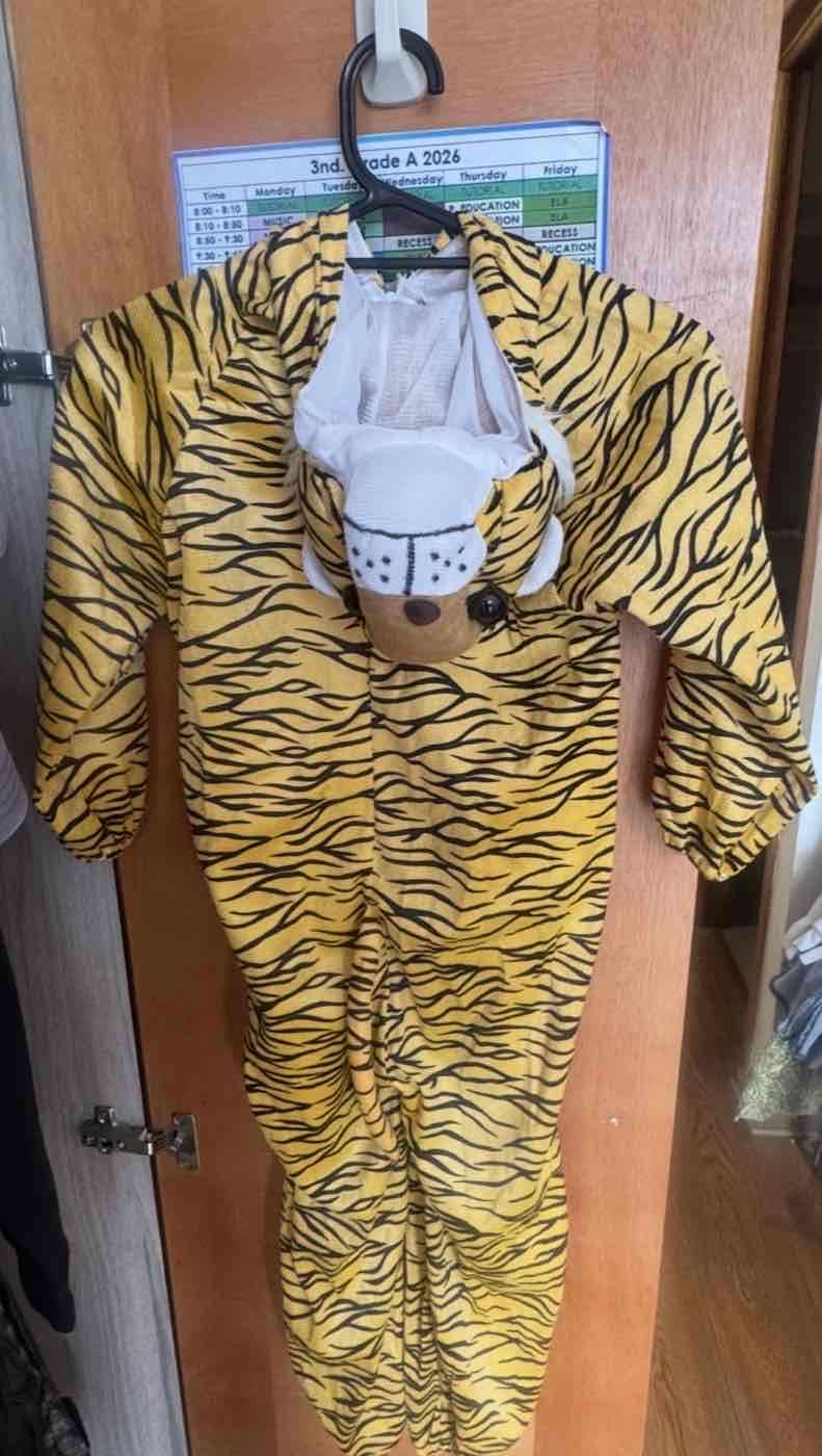 Disfraz de tigre para niños para semana del cuento - 4