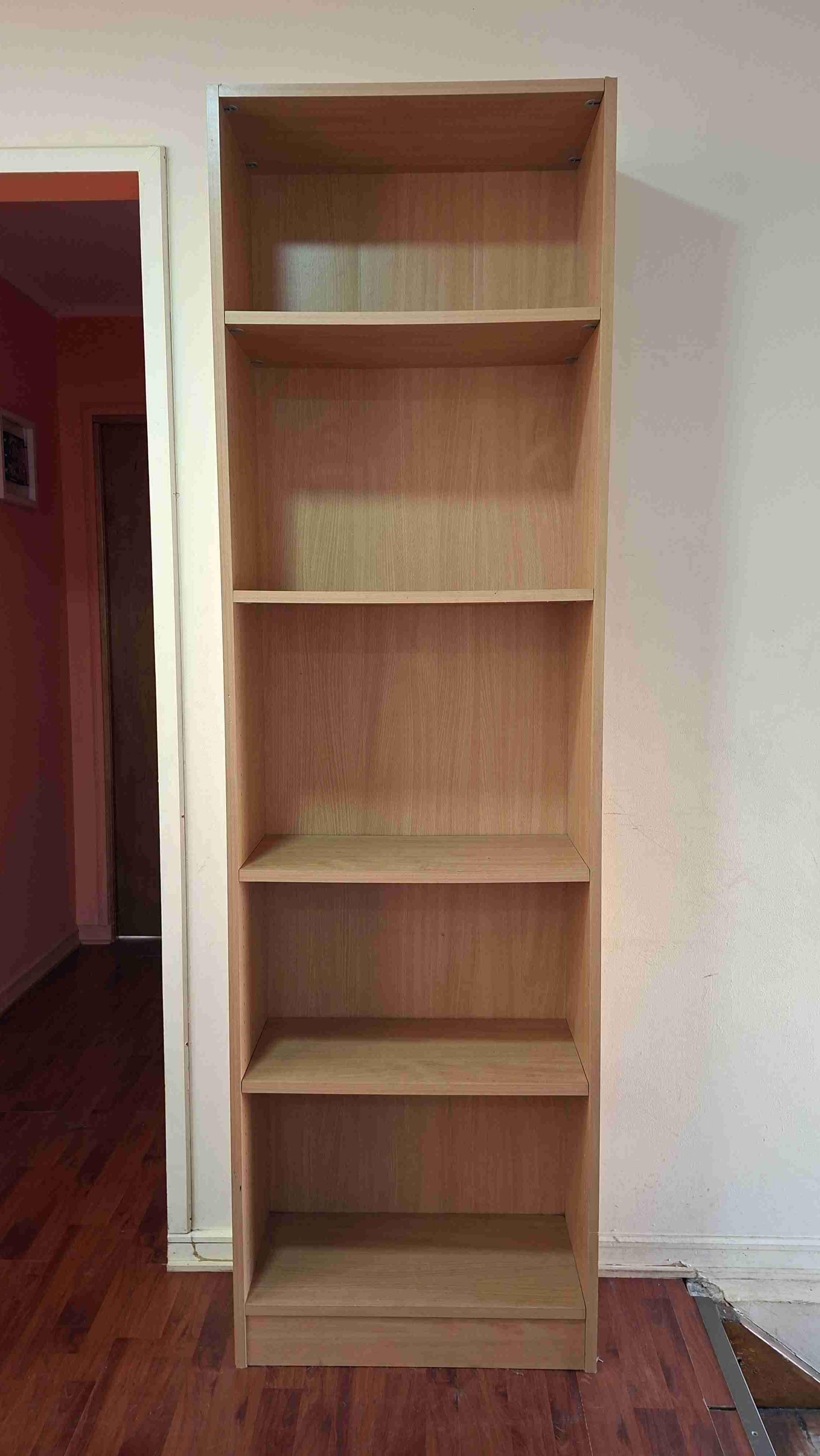 Estantería de madera alta - miniatura 3