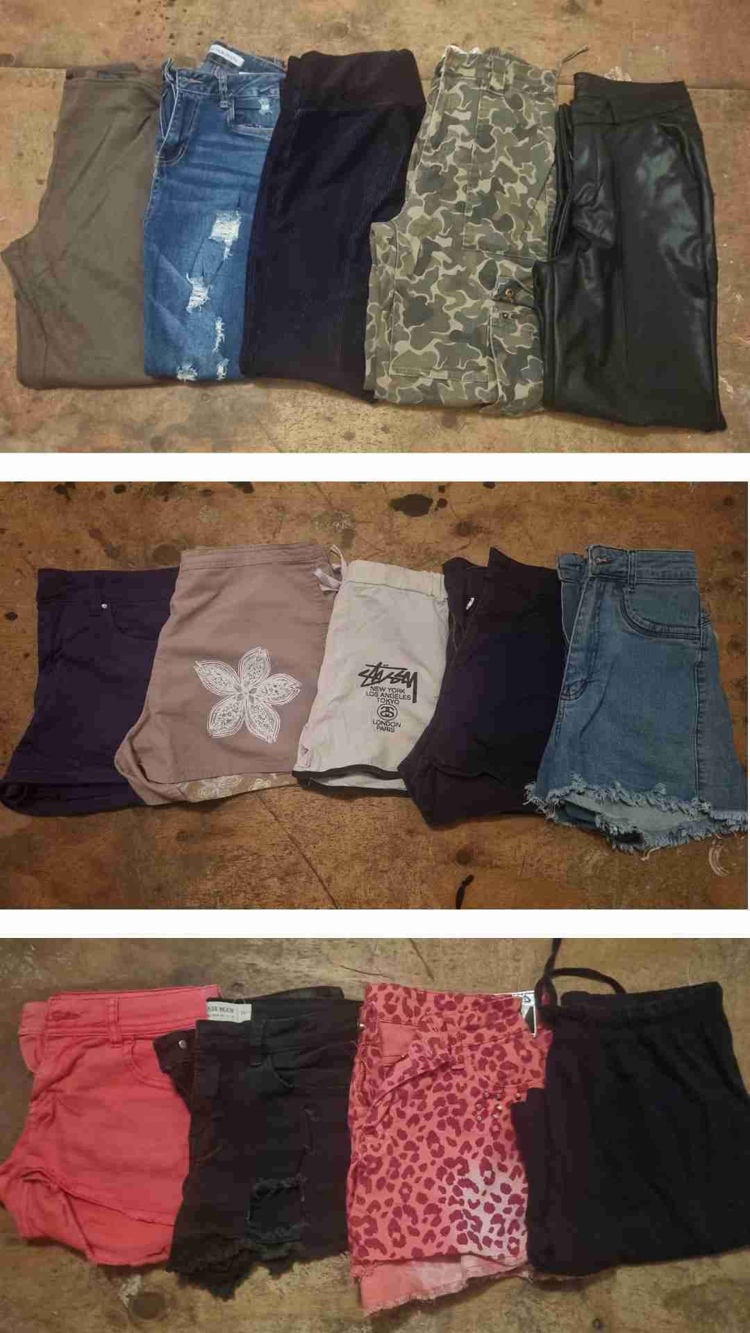 Lote de jeans y shorts variados - miniatura 2