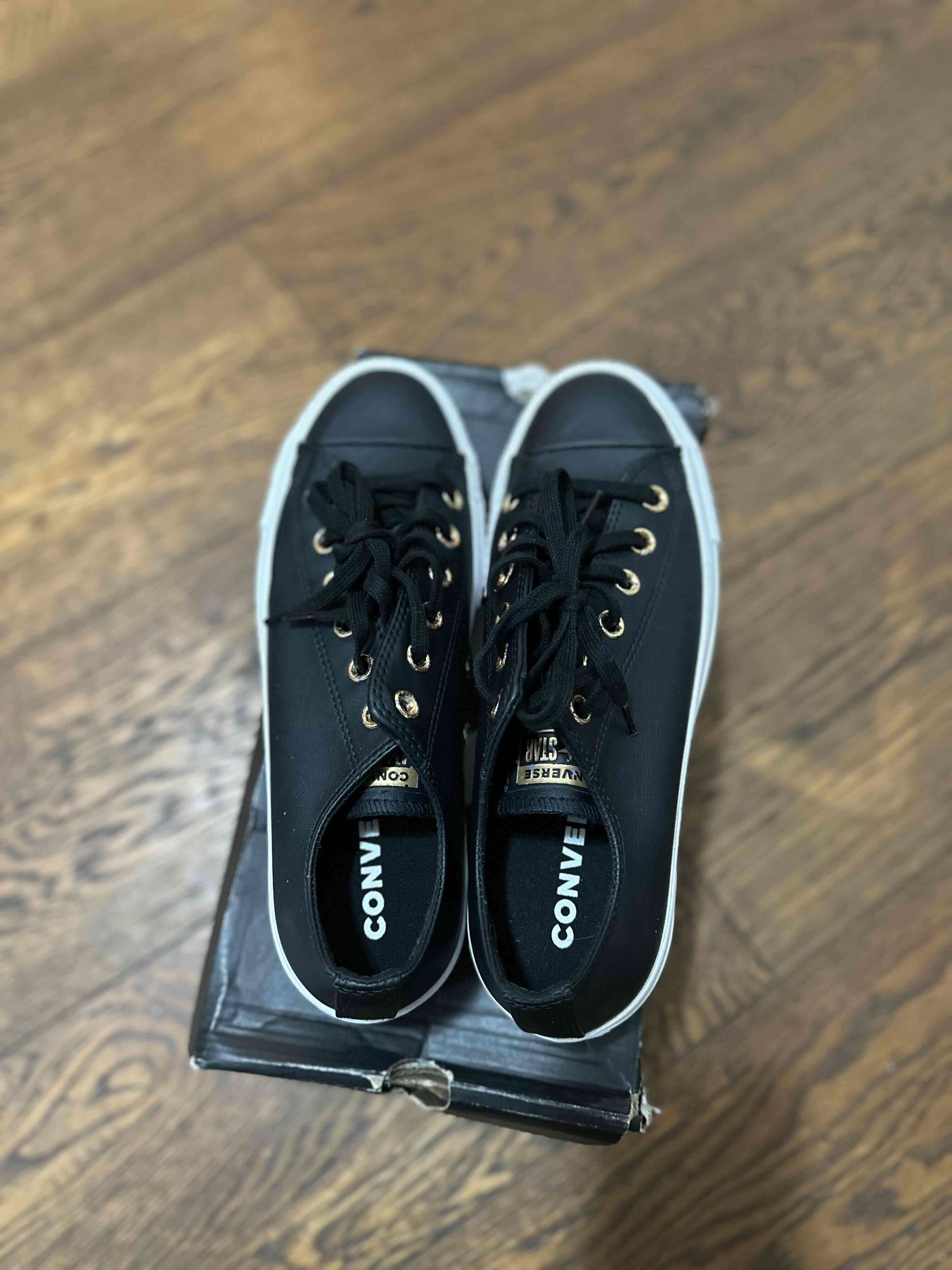 Zapatillas negras Converse - miniatura 4