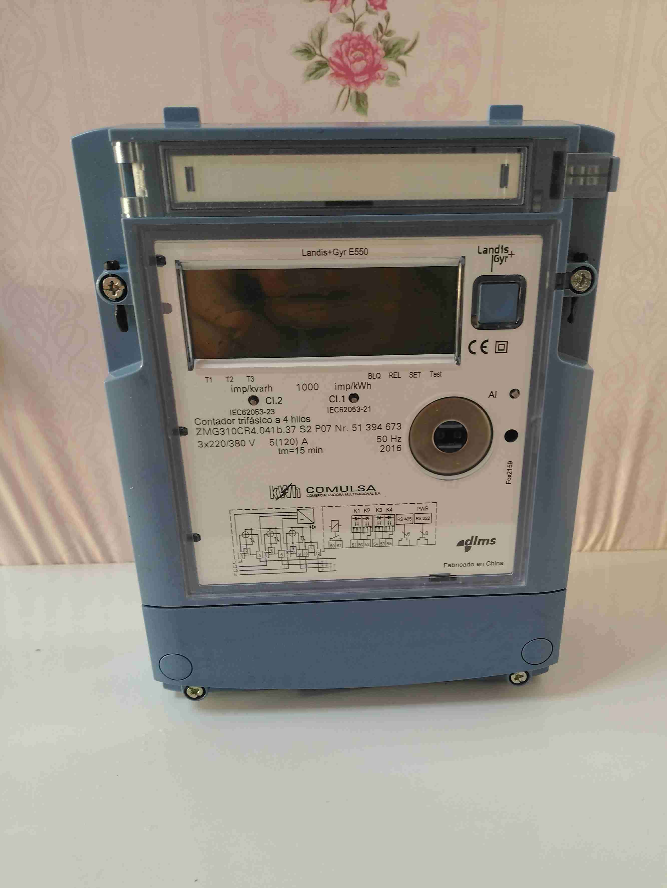 Medidor eléctrico Landis+Gyr E550 - miniatura 1