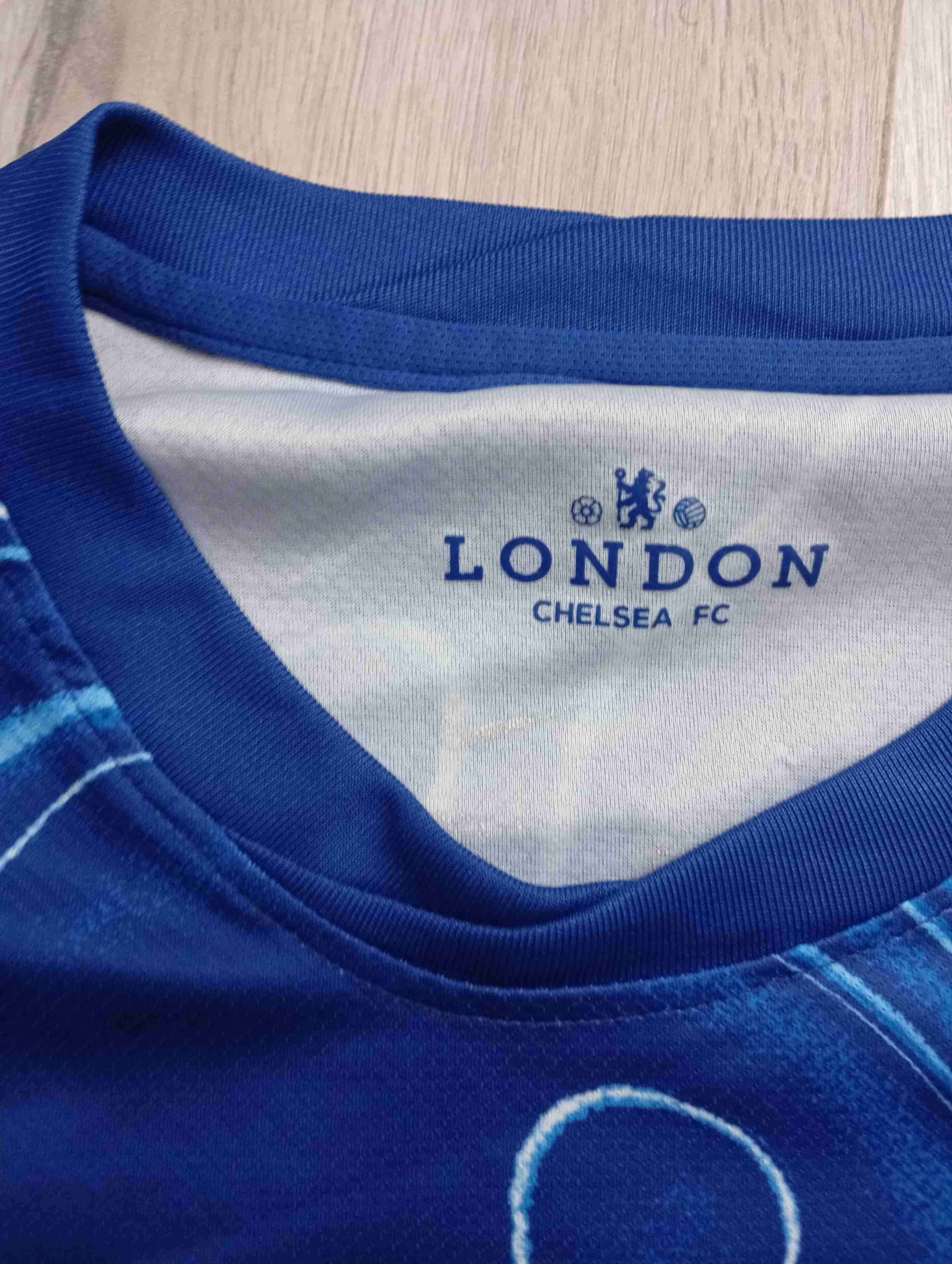 Polera azul Nike estampada - miniatura 3