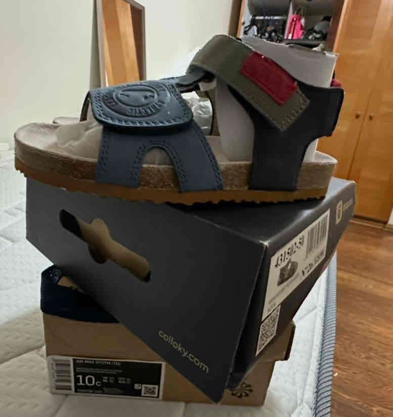 Chalas para niños Colloky marrón - 1