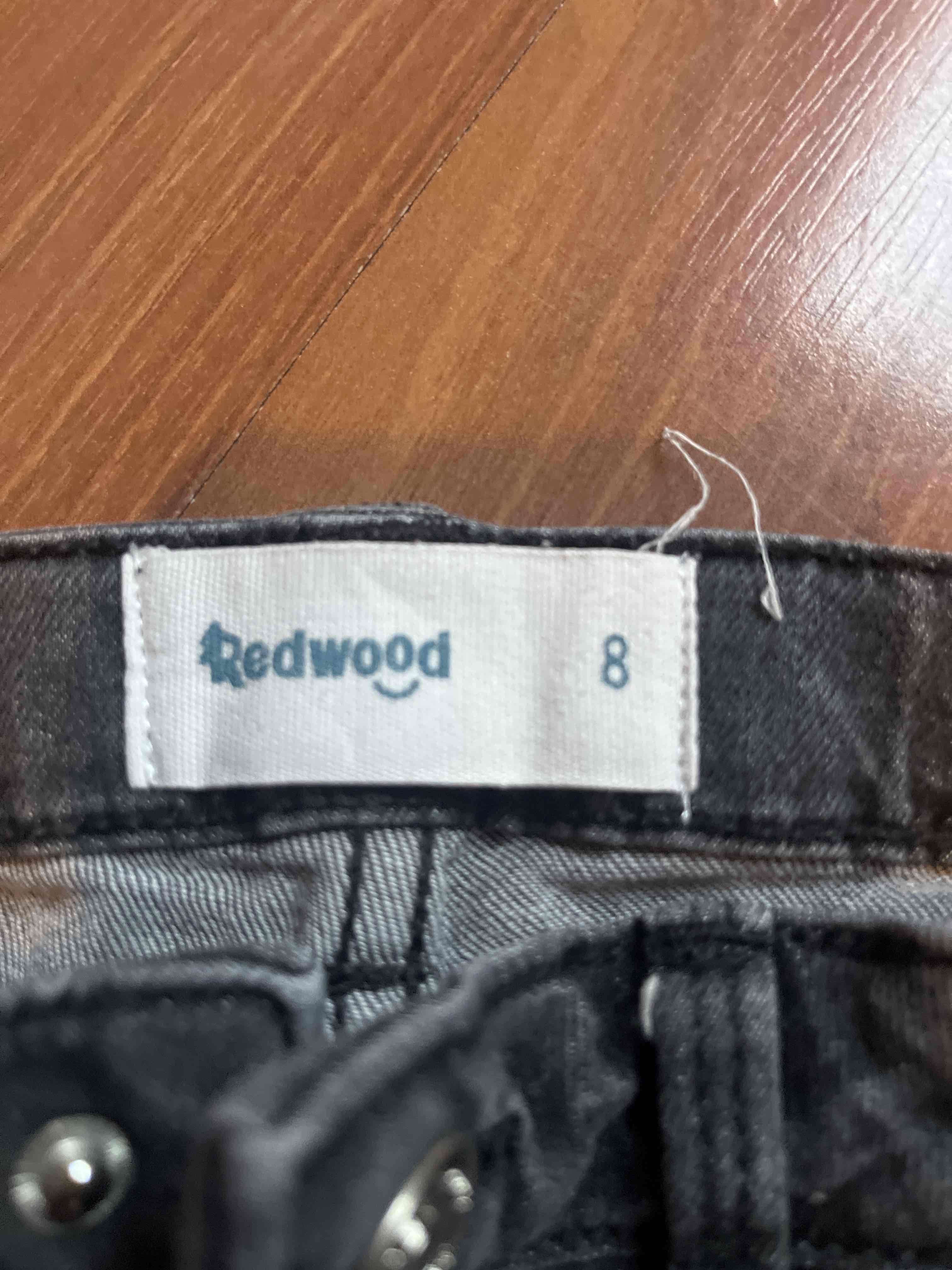 Jeans grises con parches oscuros - 2