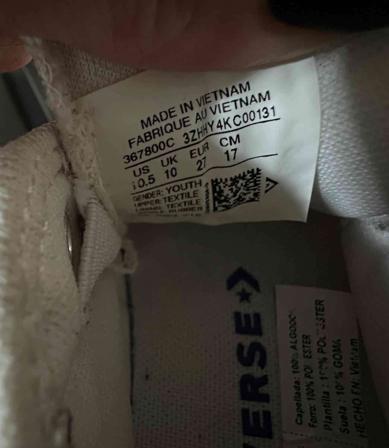 Zapatillas Converse blancas - 3