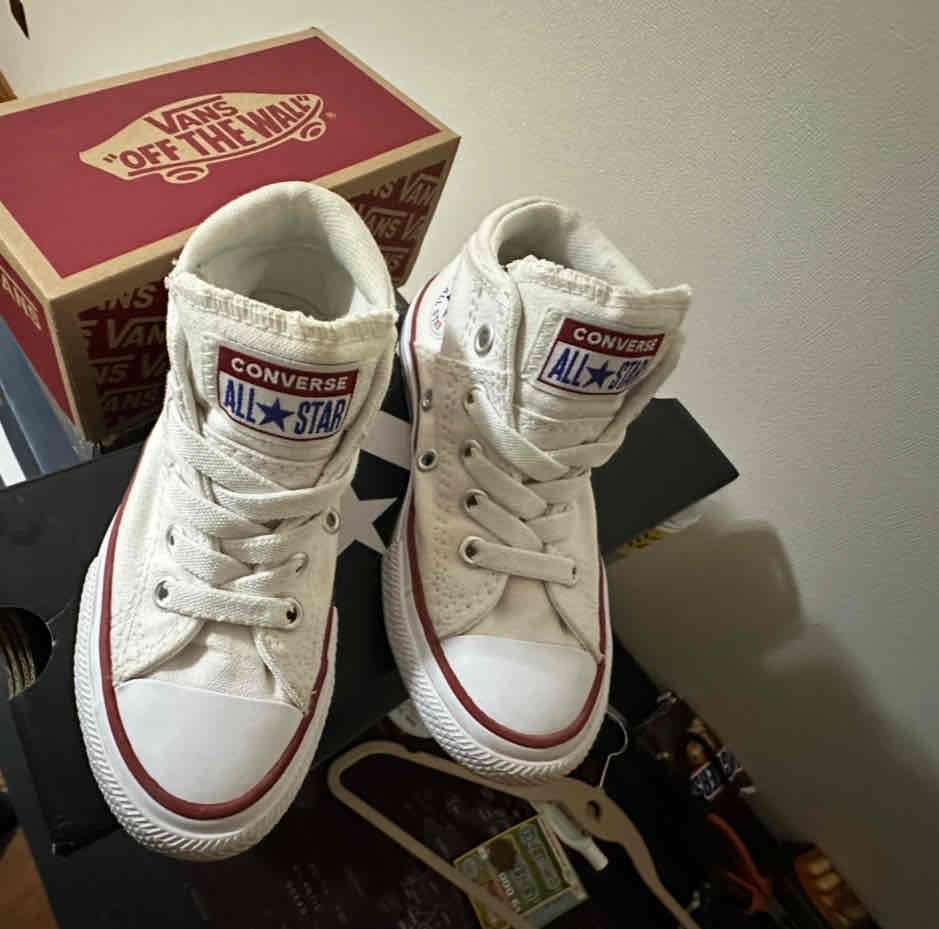 Zapatillas Converse blancas - 4