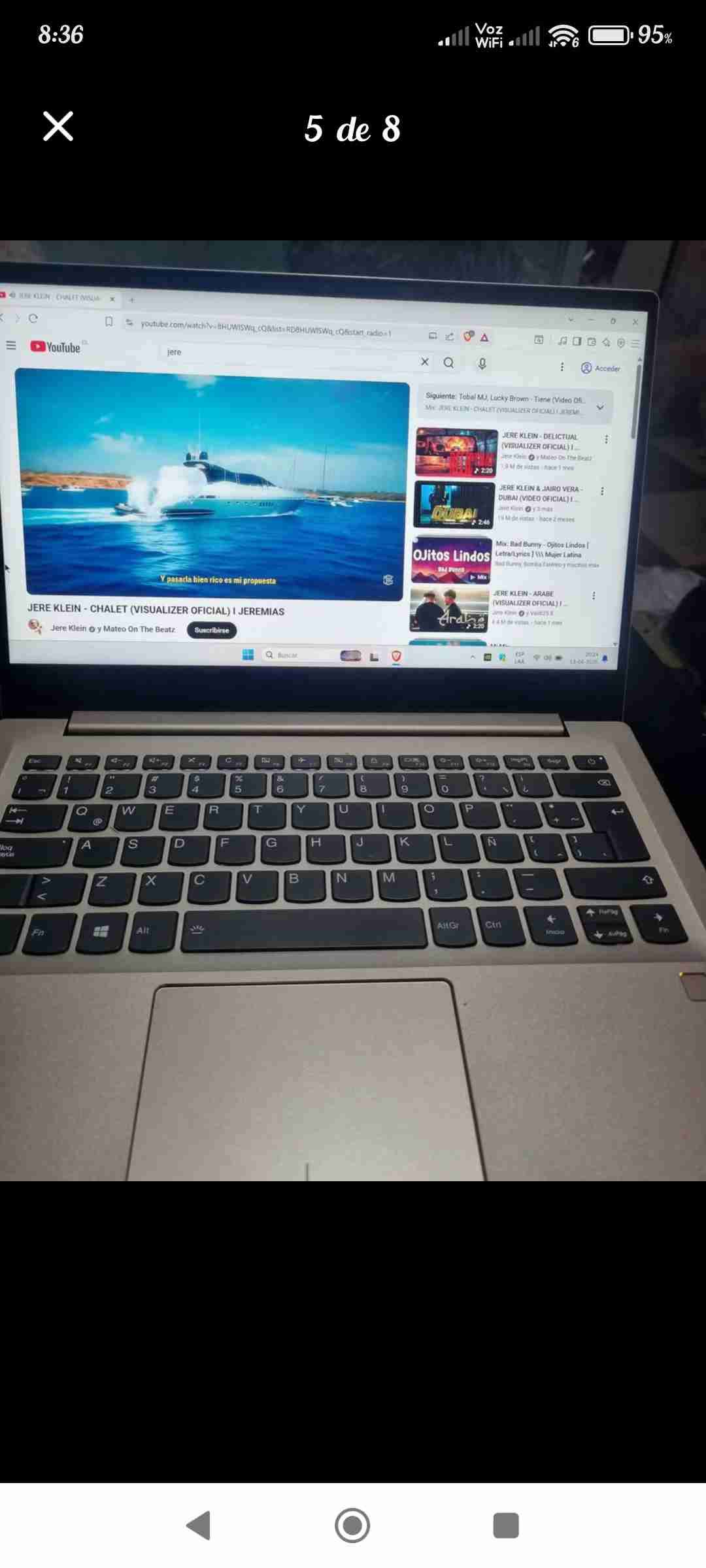 Laptop Lenovo en buen estado - miniatura 1