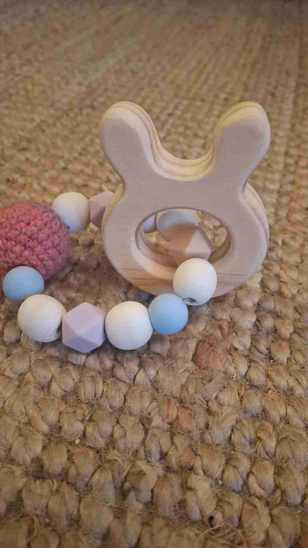 Mordedor de madera para bebé - 3