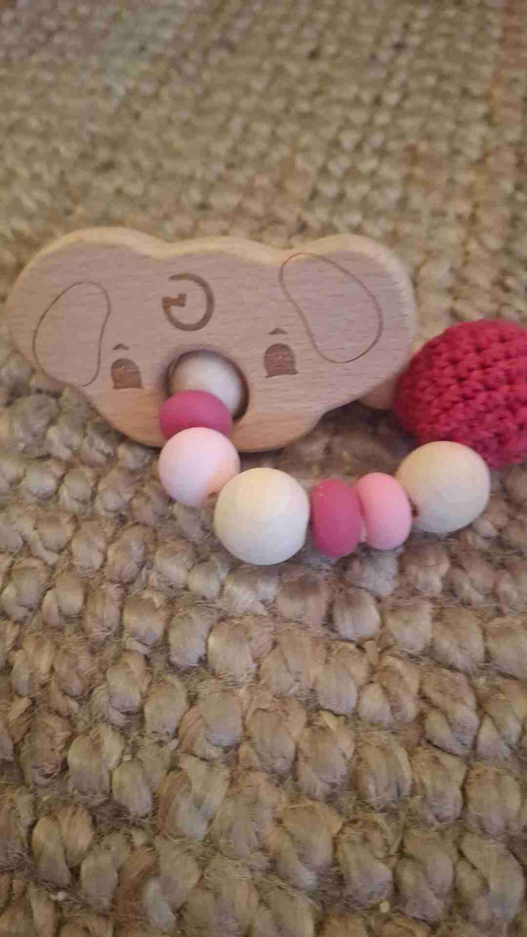 Mordedor de madera para bebé - 5