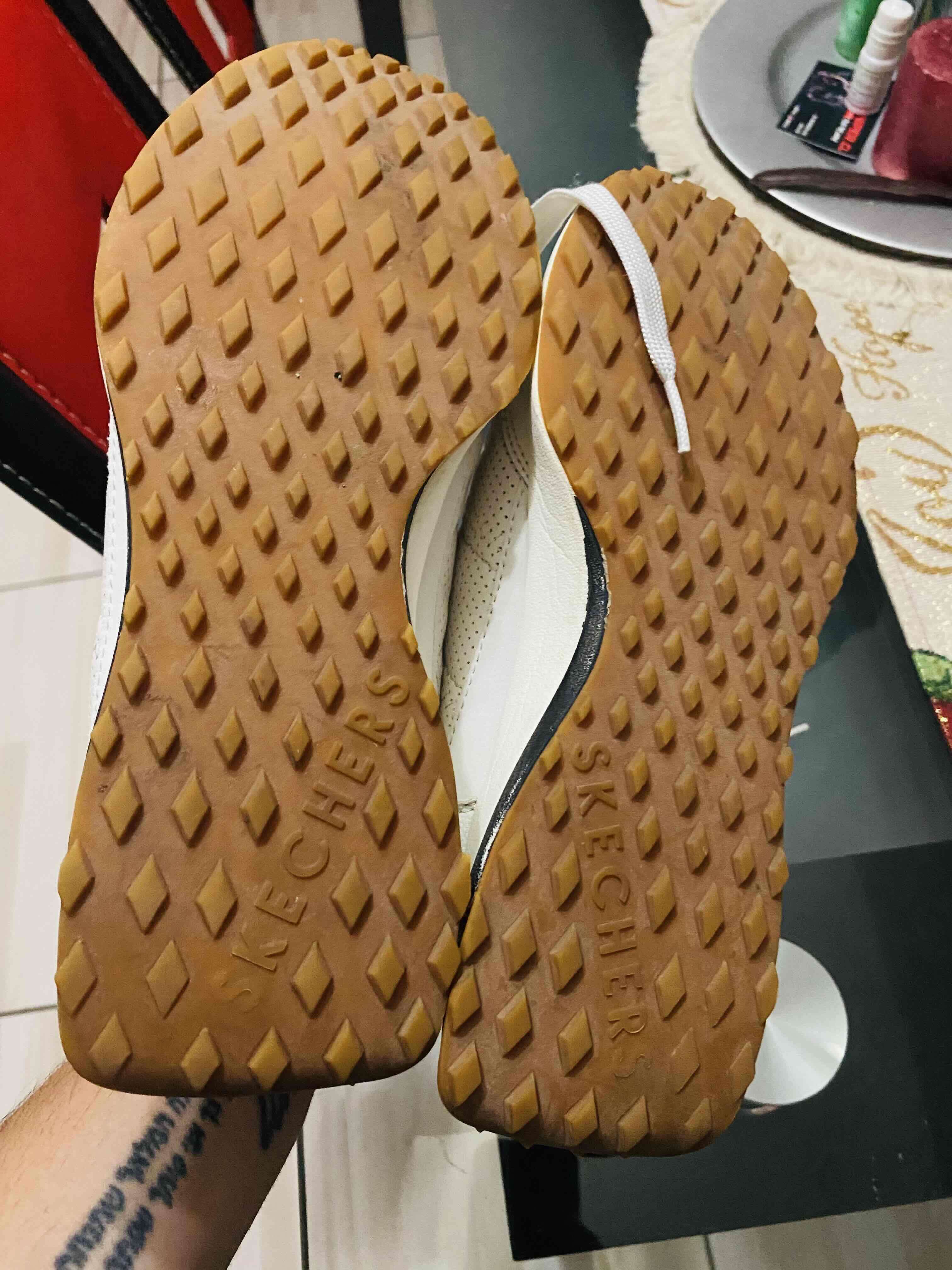 Zapatillas blancas Skechers - 3