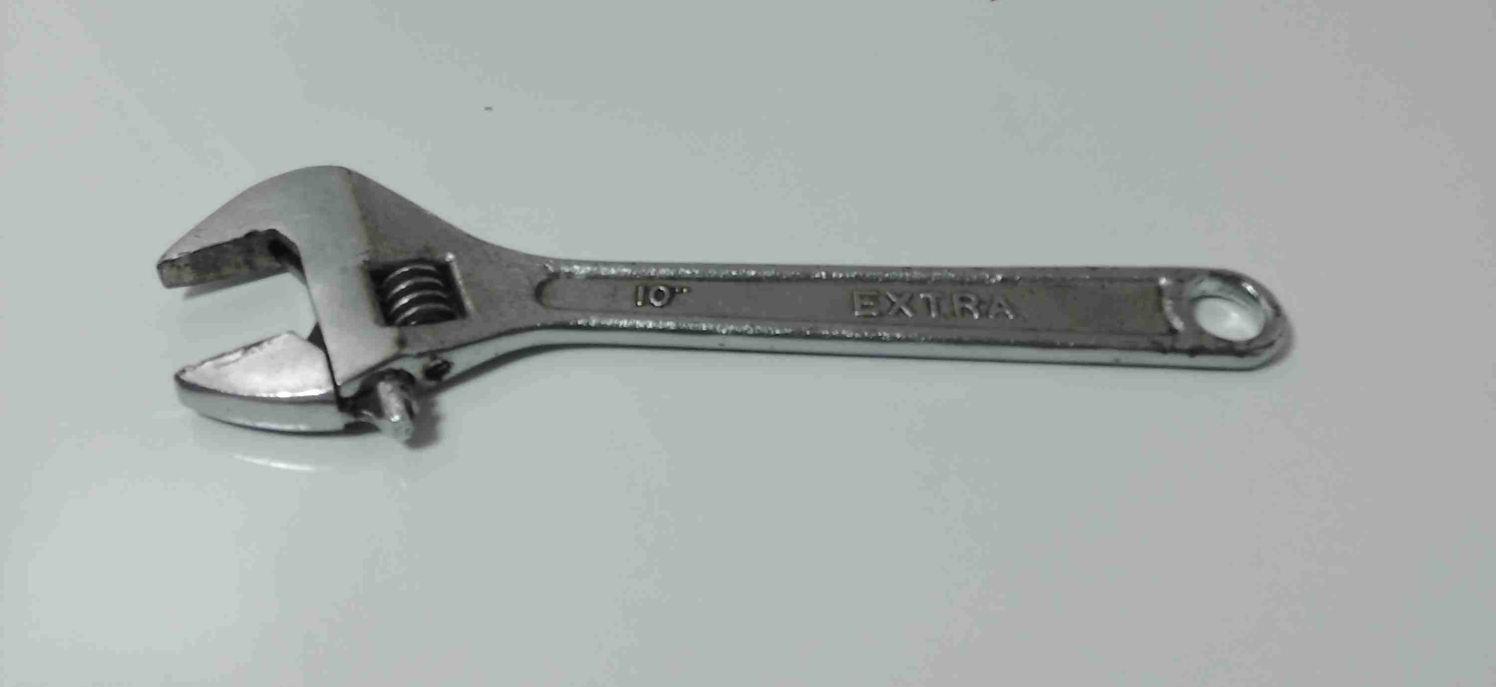 Llave ajustable de acero - miniatura 4