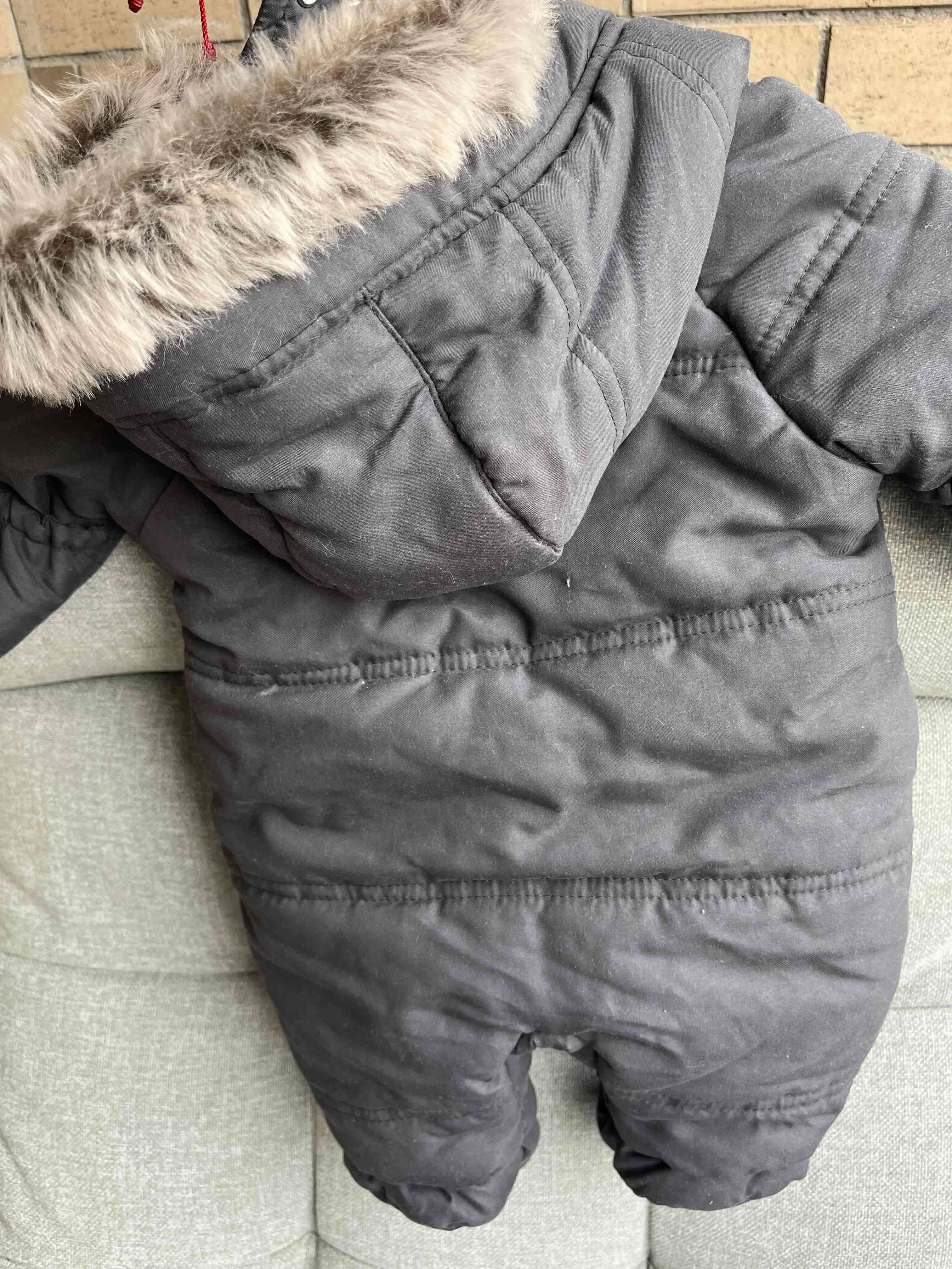 Traje para bebé gris t - miniatura 3