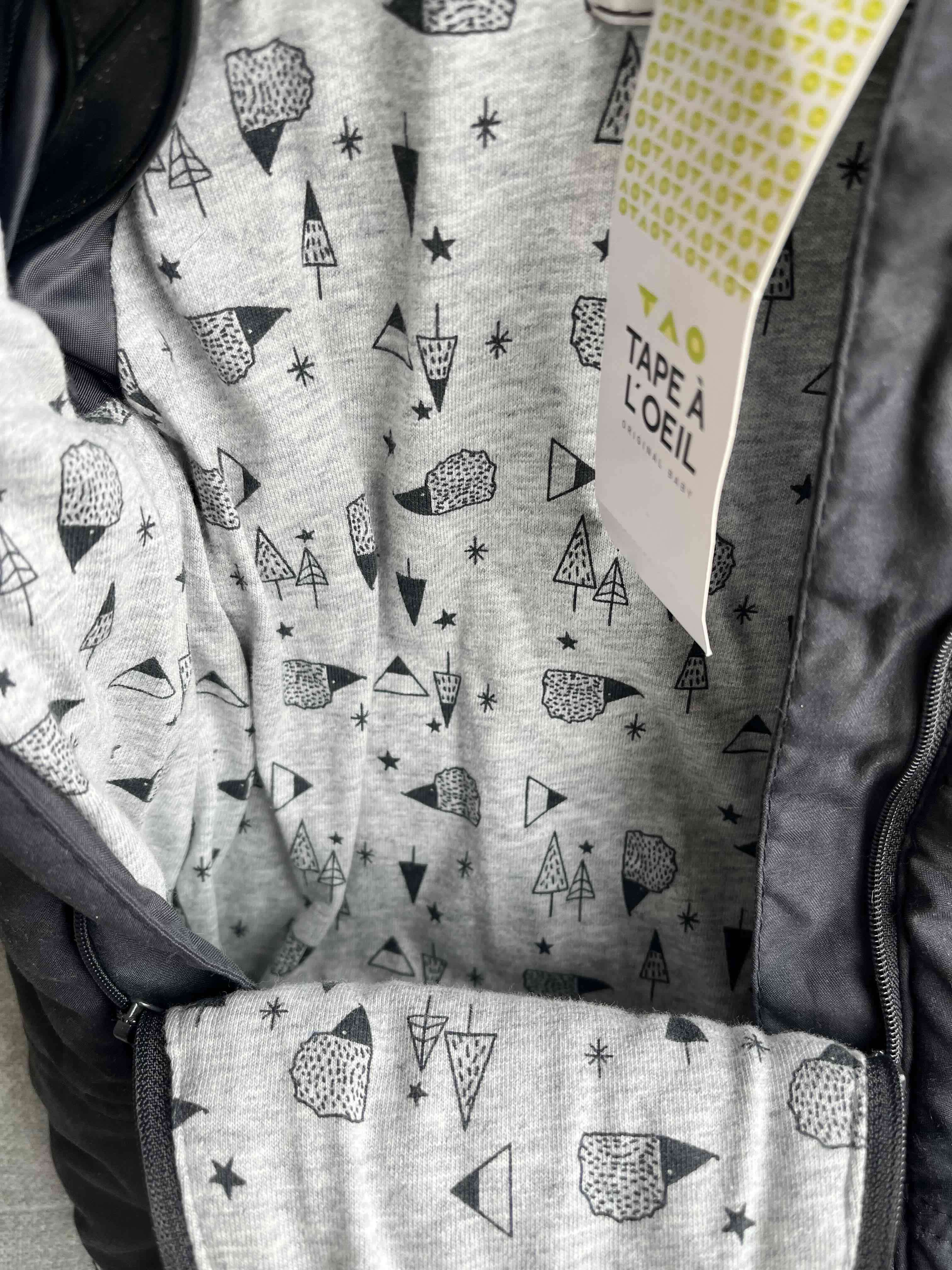 Traje para bebé gris t - miniatura 5