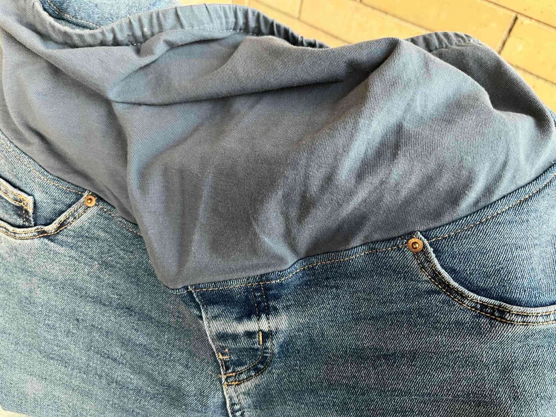 Jeans maternales azules - miniatura 3