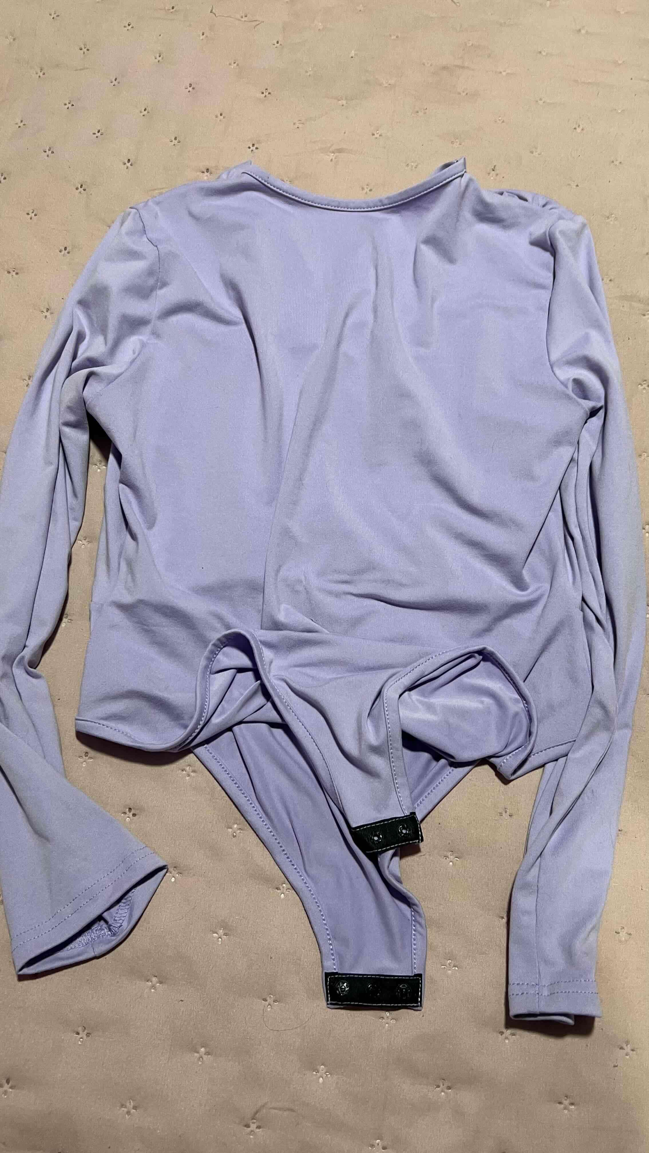 Body lila de manga larga - miniatura 2