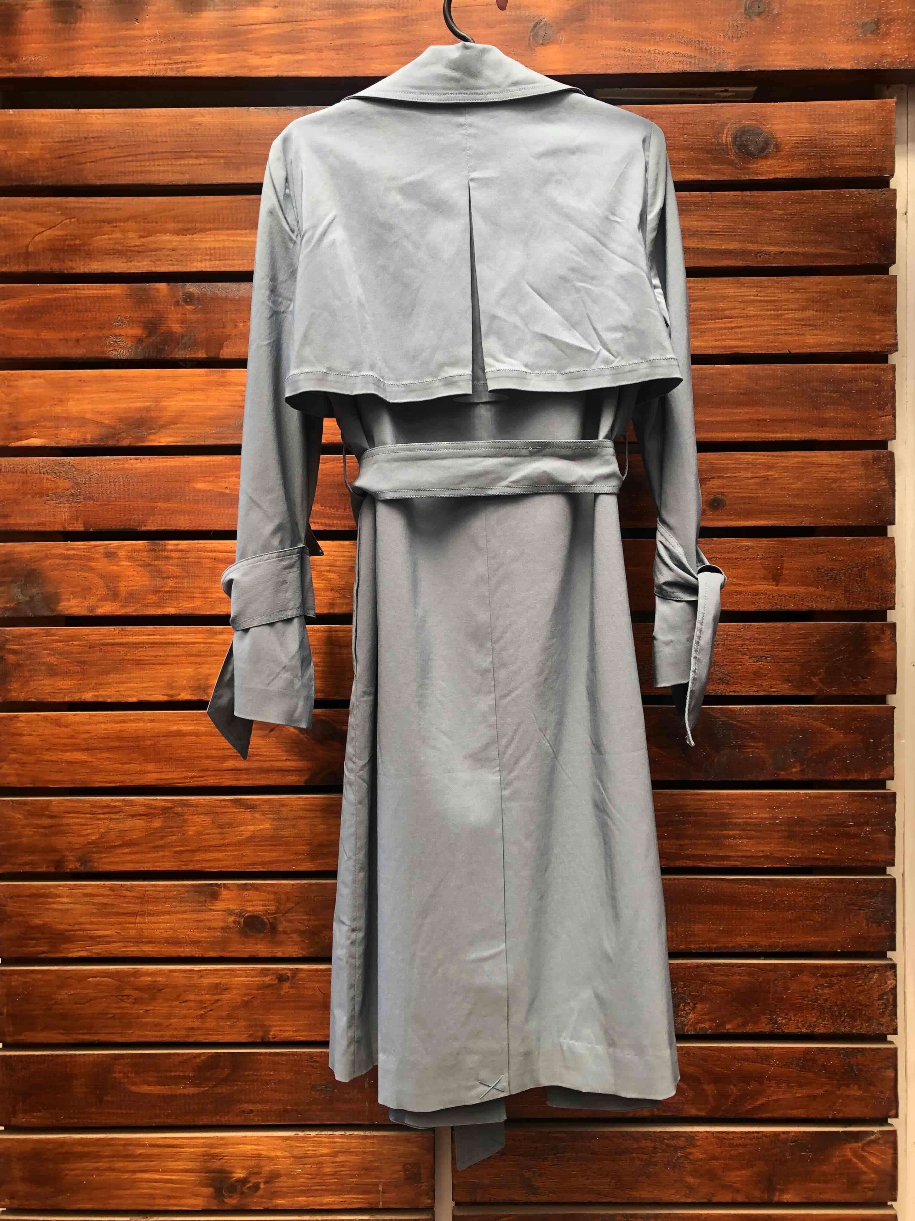 Trench coat azul Vero Moda - miniatura 3