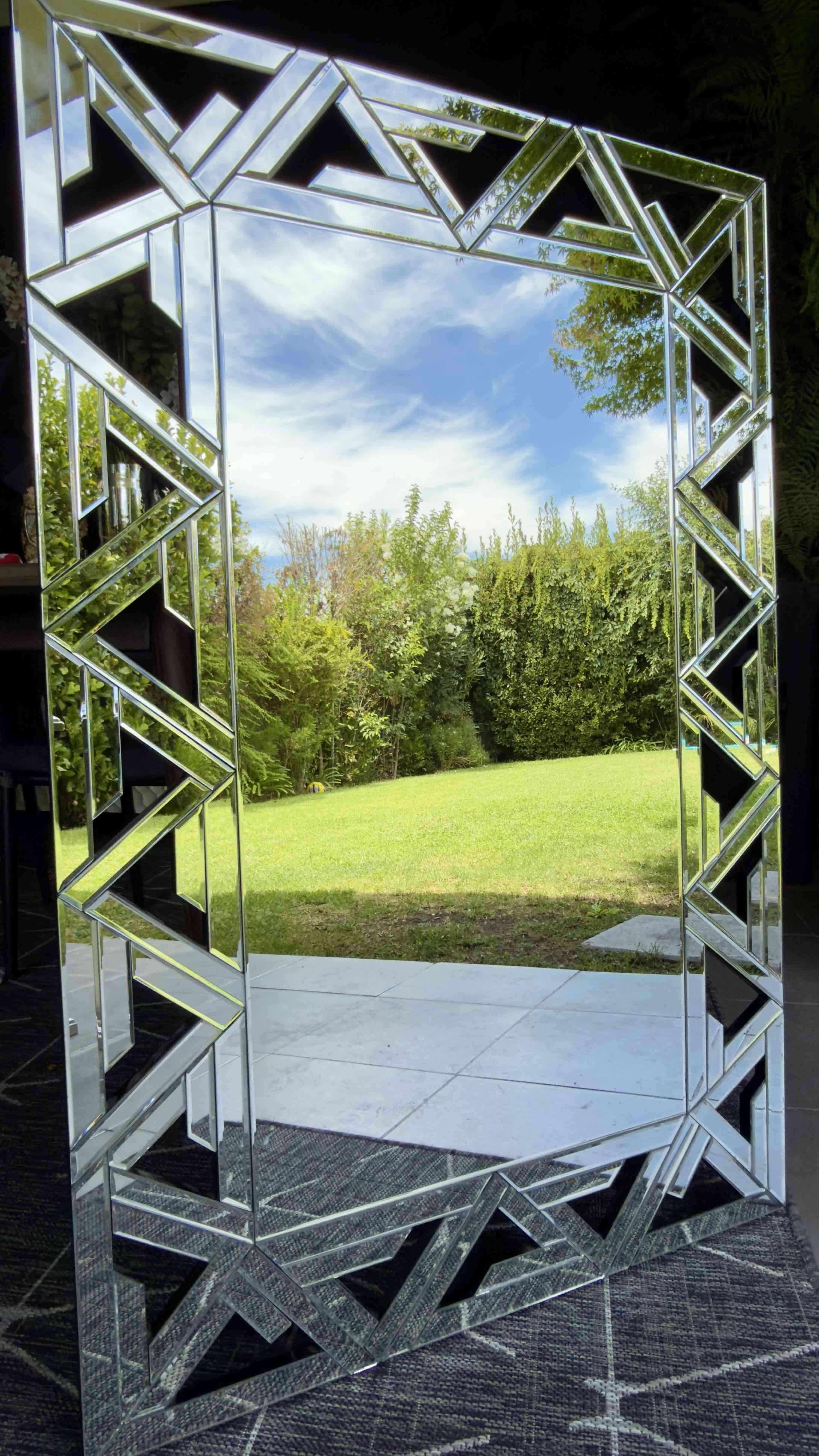 Espejo decorativo moderno grande - 3