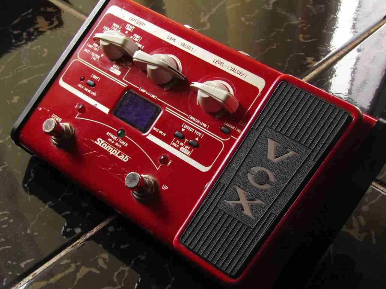 Pedal multiefectos VOX StompLab rojo - miniatura 2