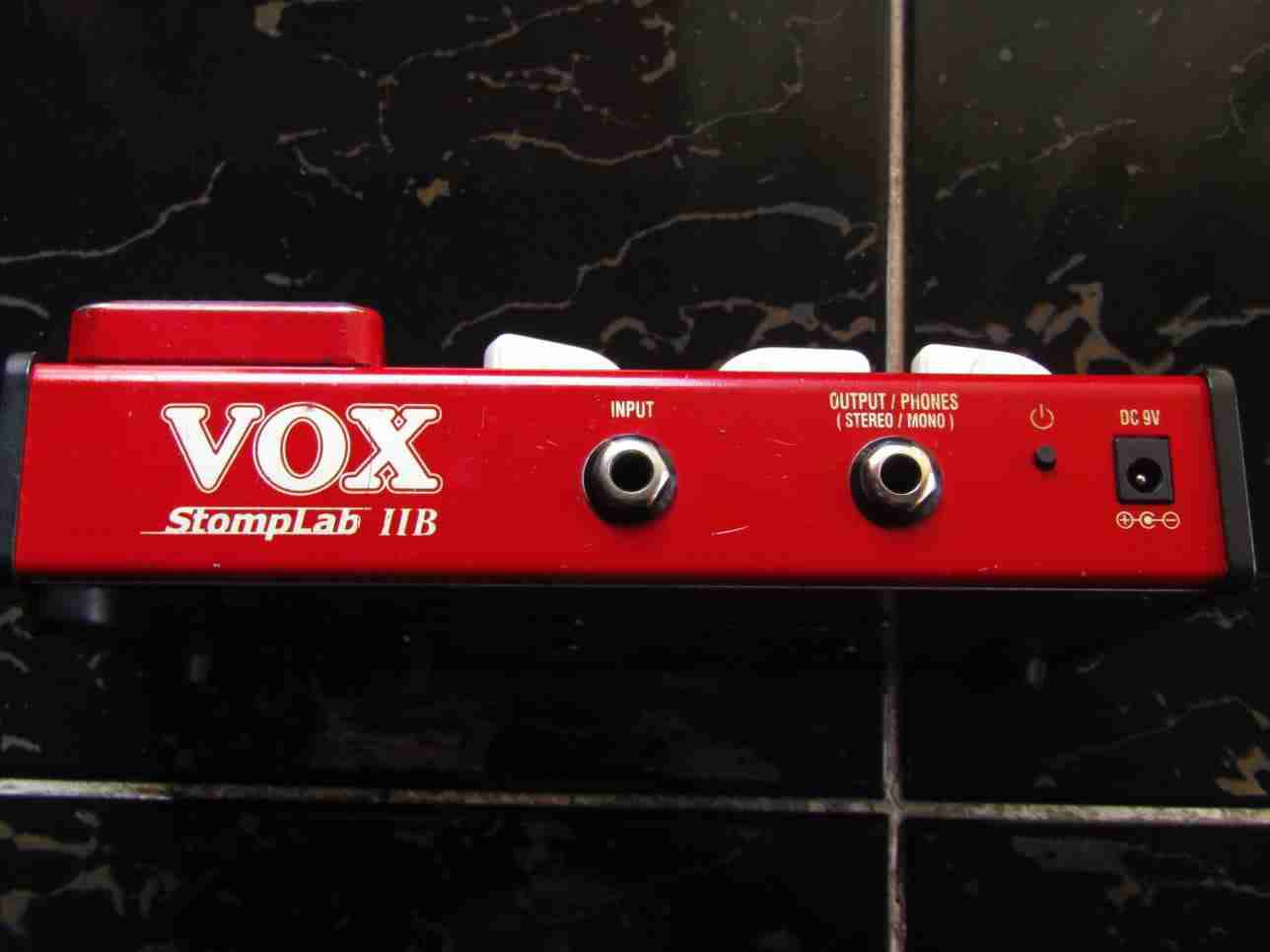 Pedal multiefectos VOX StompLab rojo - miniatura 3