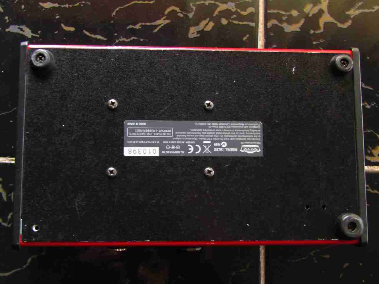 Pedal multiefectos VOX StompLab rojo - miniatura 6