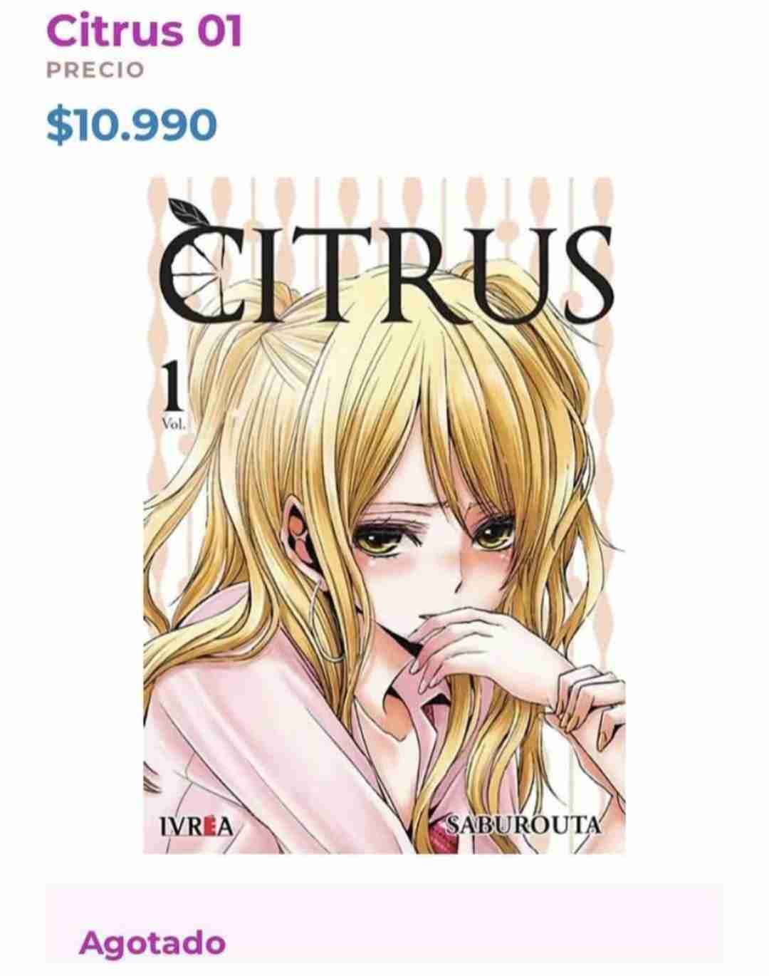 Manga Citrus Vol. 1 - miniatura 4