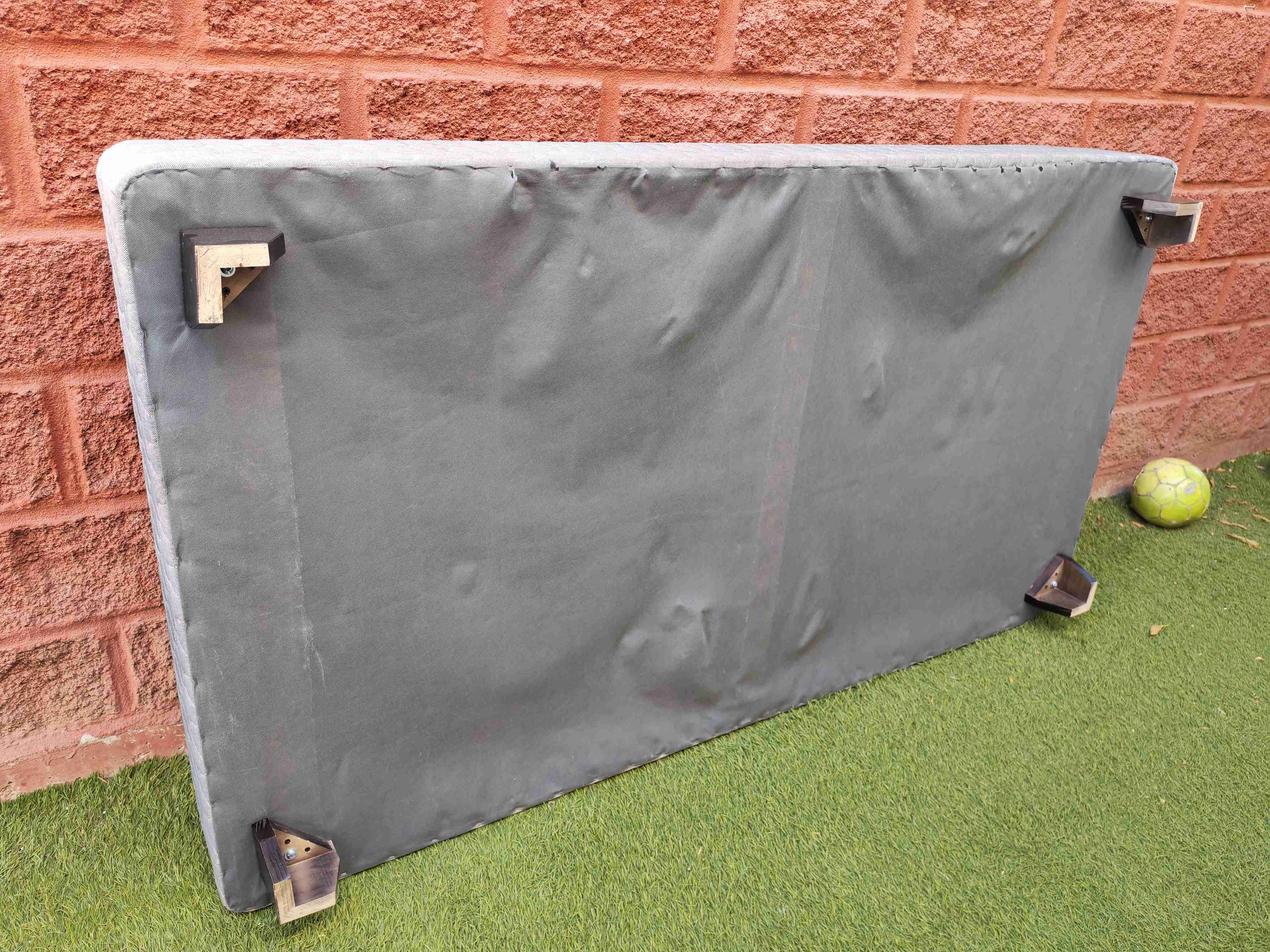 Base de cama individual gris - miniatura 2