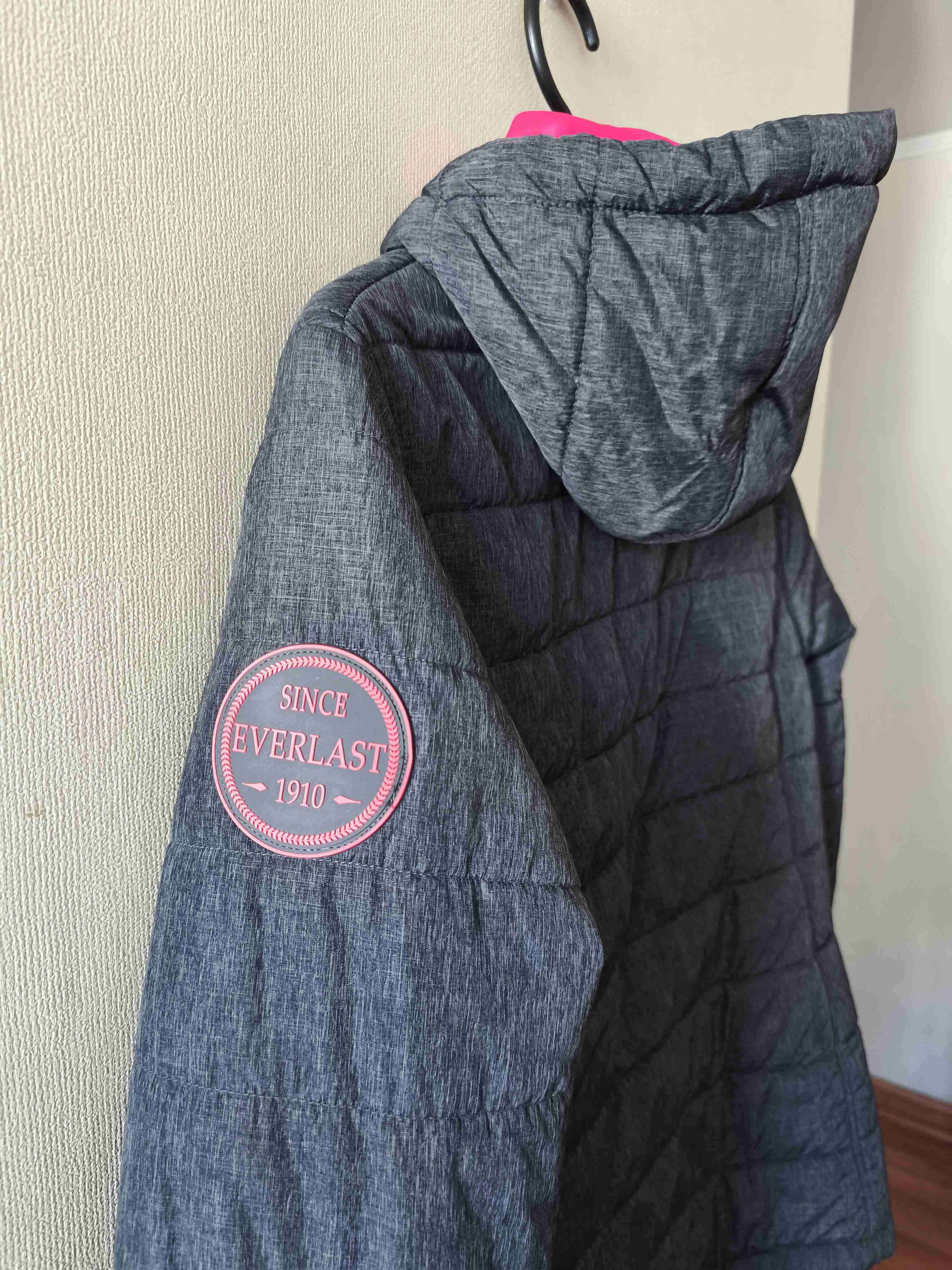 Chaqueta Everlast gris con capucha - miniatura 2