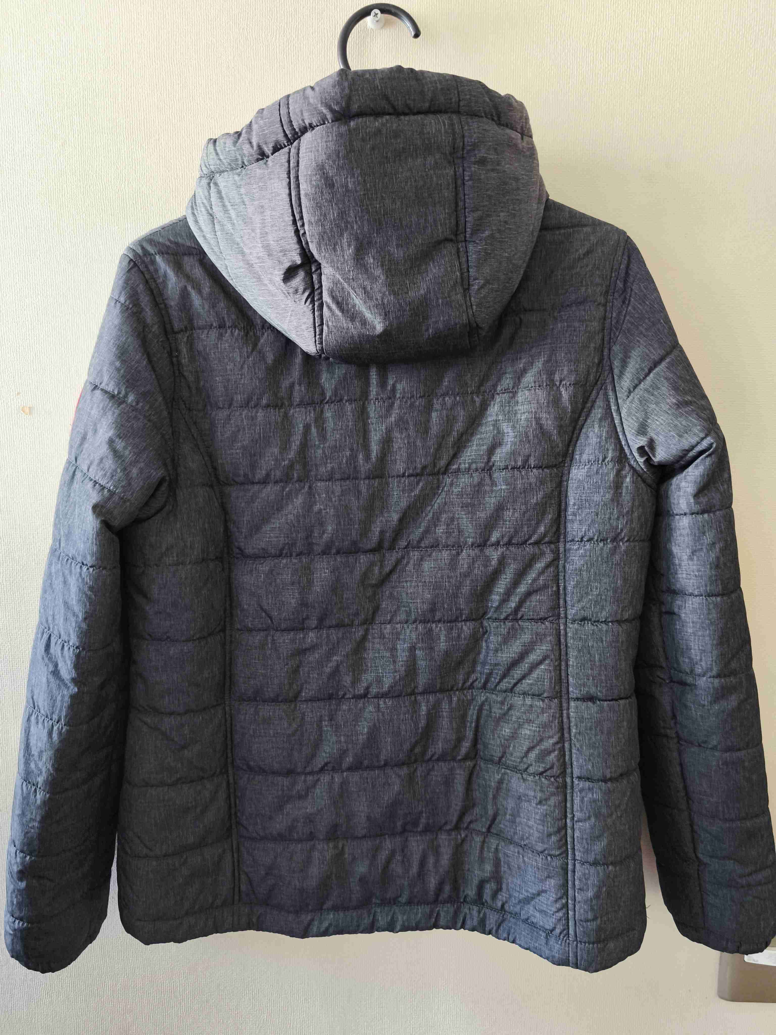 Chaqueta Everlast gris con capucha - miniatura 3