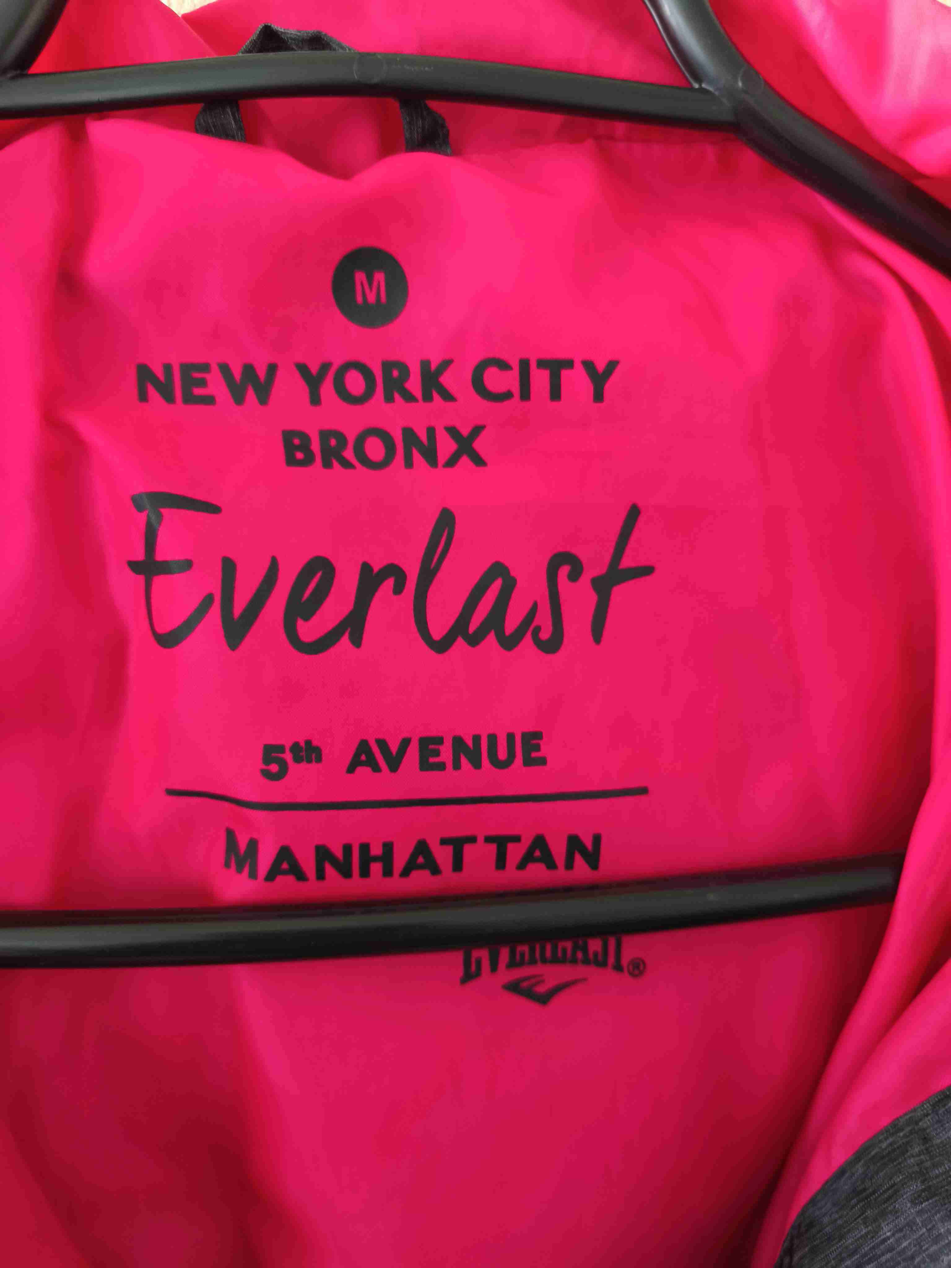 Chaqueta Everlast gris con capucha - miniatura 4