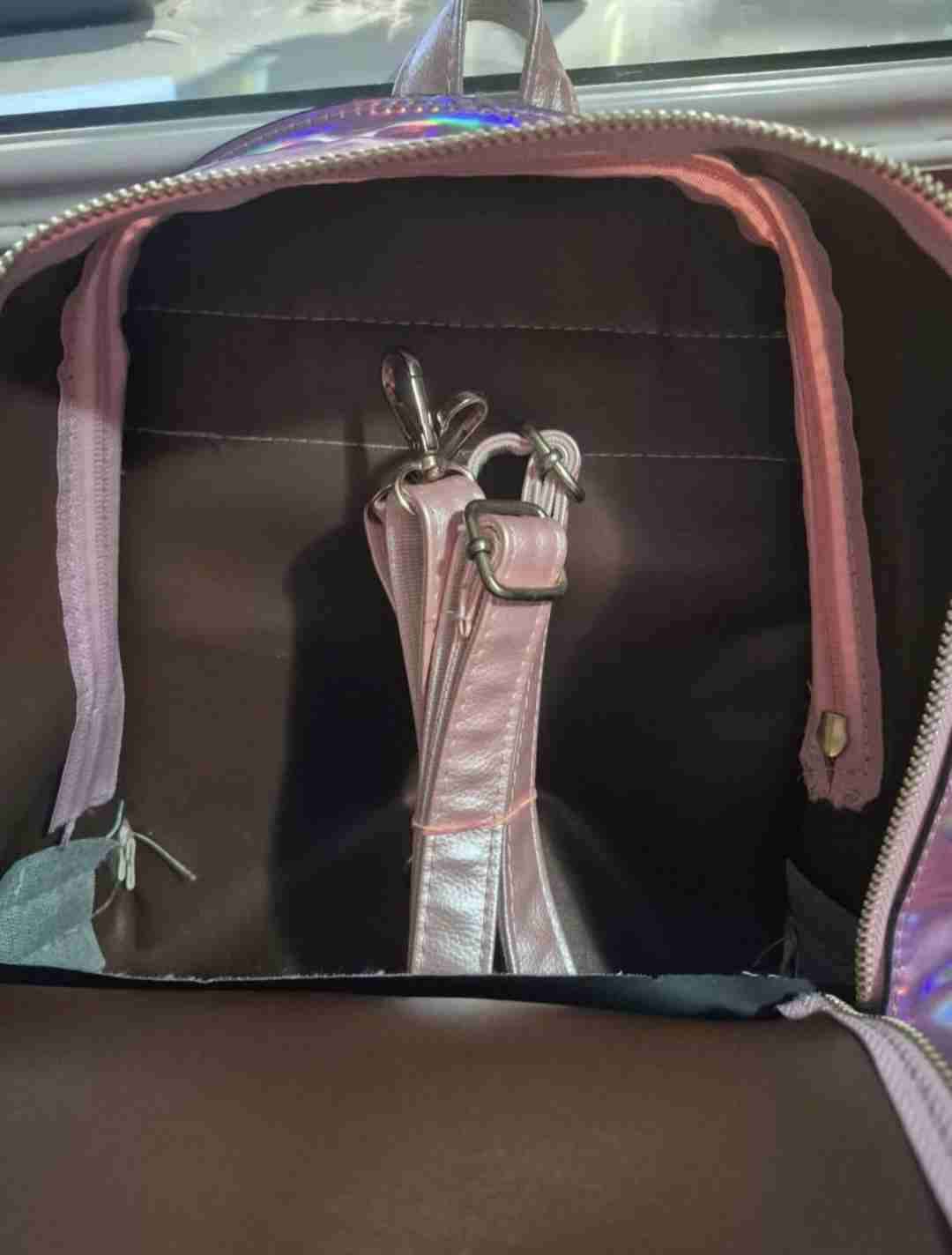 Mochila holográfica brillante - miniatura 2