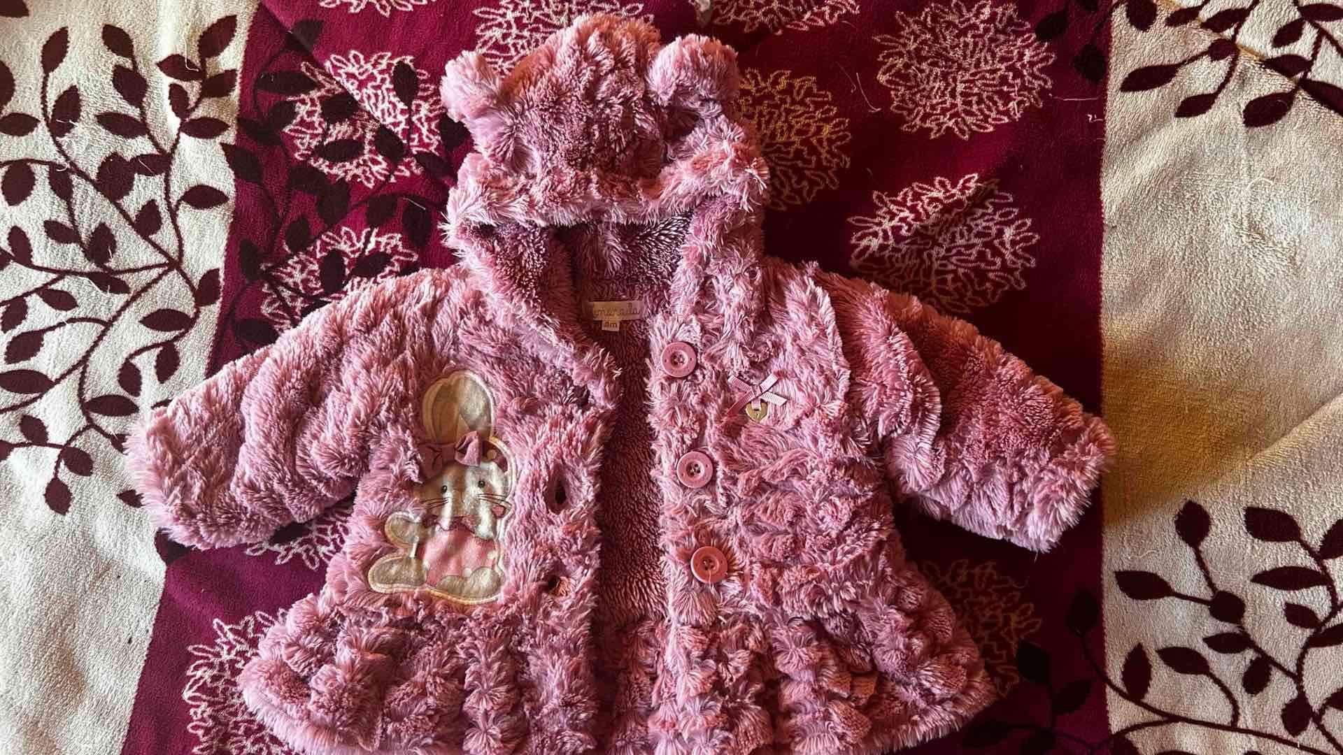 Abrigo rosado LIMONADA 3 MESES