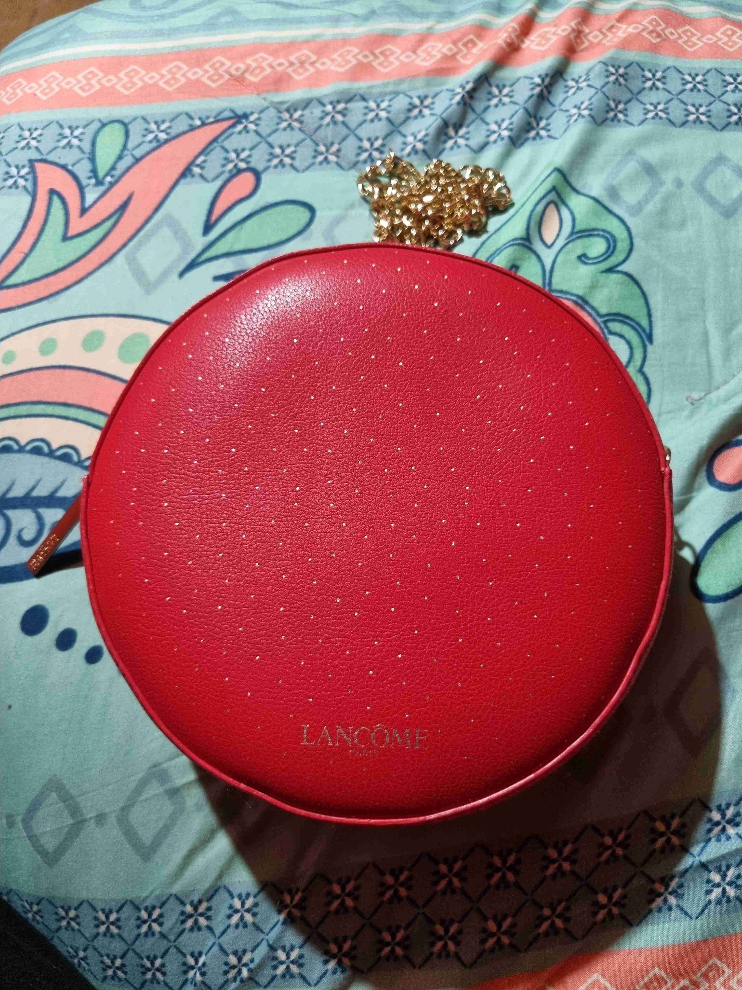 Bolso de mano redonda Lancôme rojo - miniatura 1