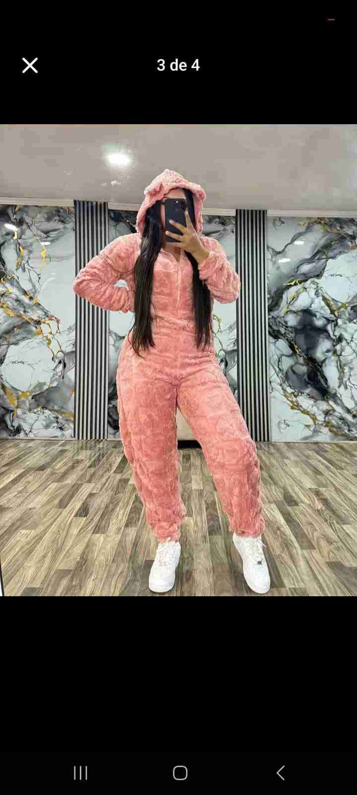 Enterito de felpa rosado - miniatura 1