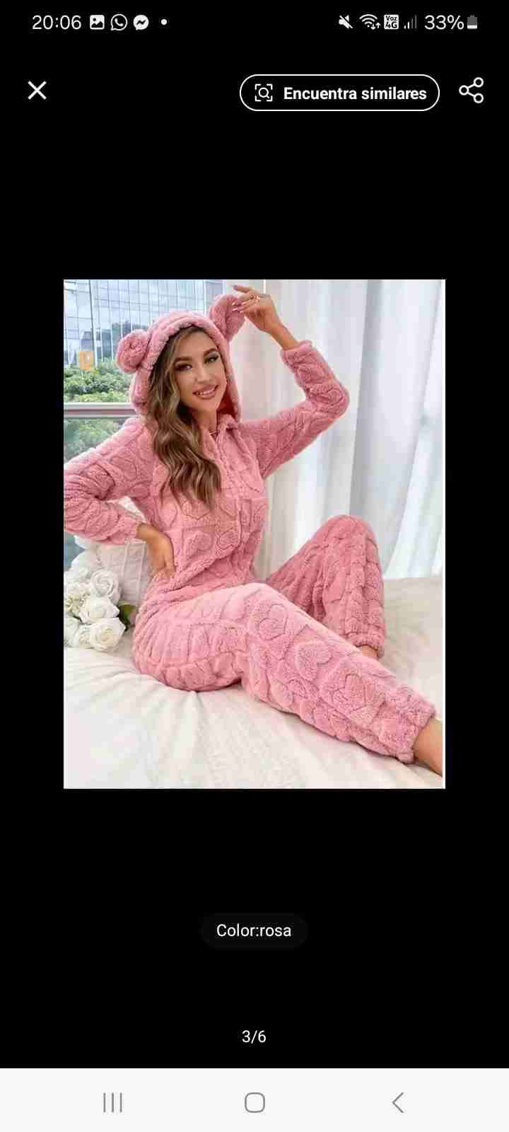 Enterito de felpa rosado - miniatura 2