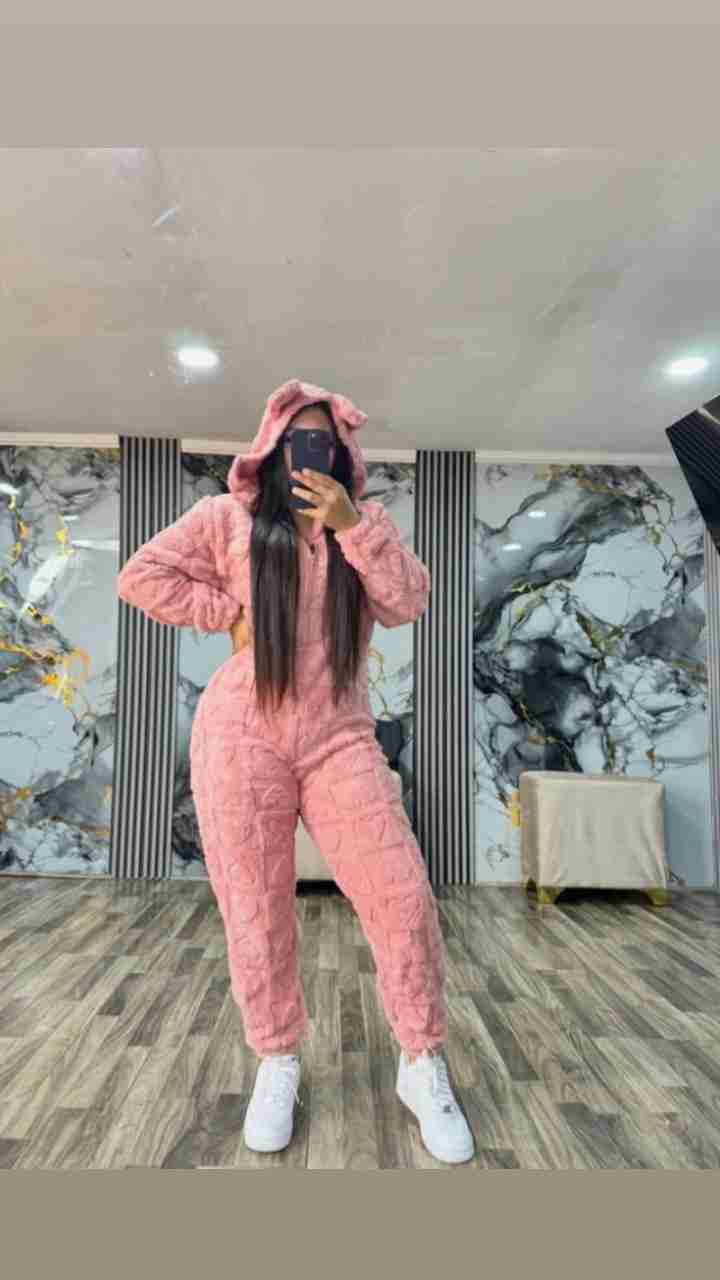 Enterito de felpa rosado - miniatura 4