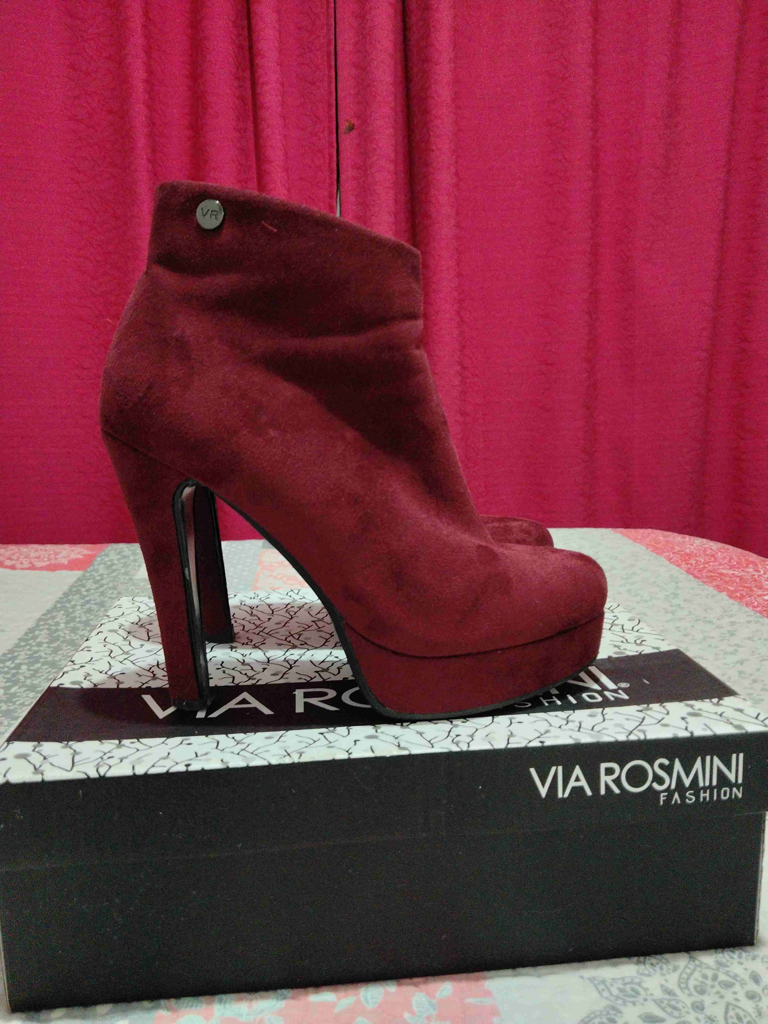 Botines Burgundy Via Rosmini - miniatura 4