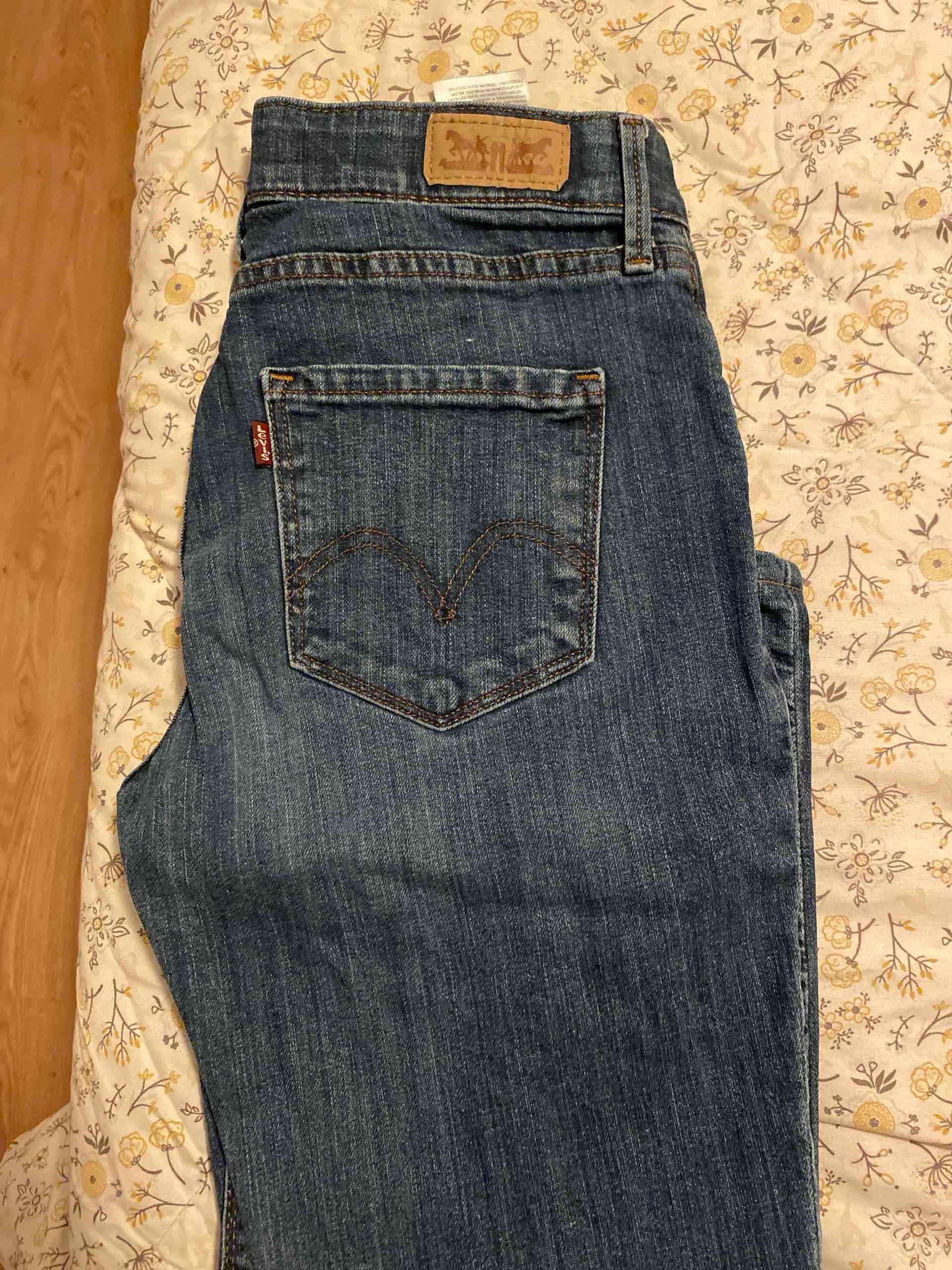 Jeans azul clásico unisex - miniatura 1