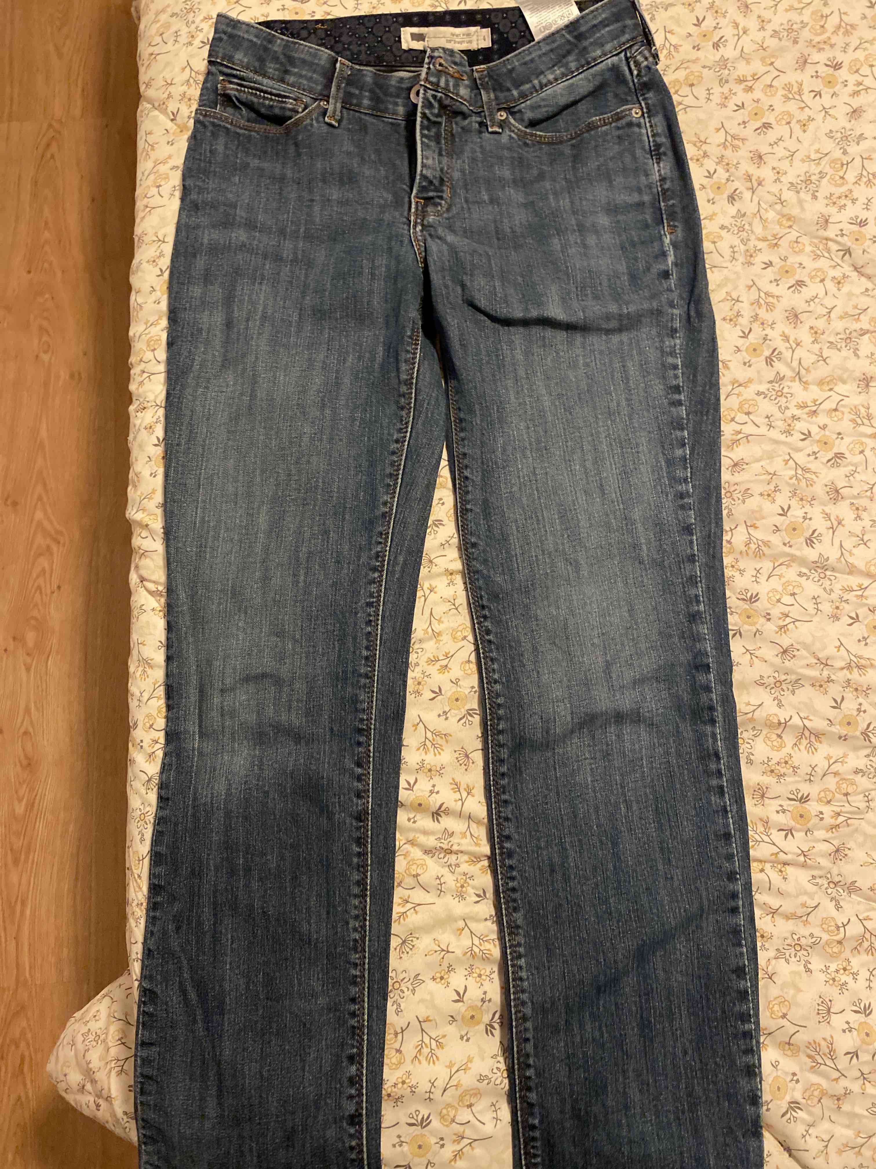 Jeans azul clásico unisex - miniatura 2