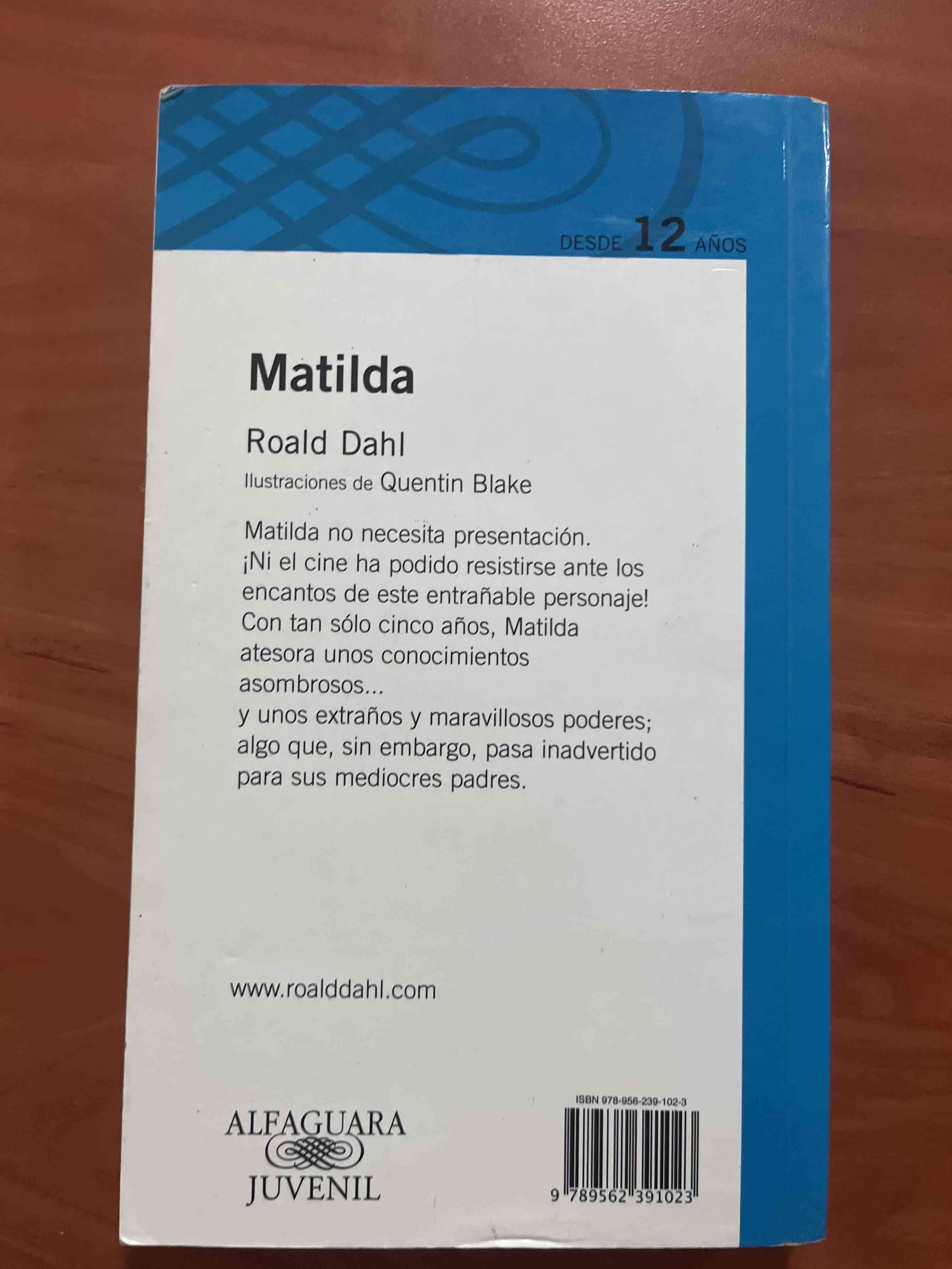 Libro Matilda - Roald Dahl - 2